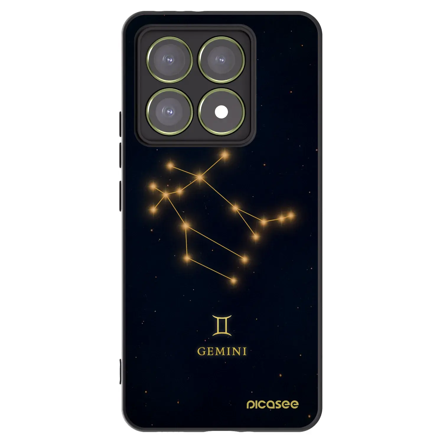 Silikonový černý obal pro Xiaomi 14T - GEMINI