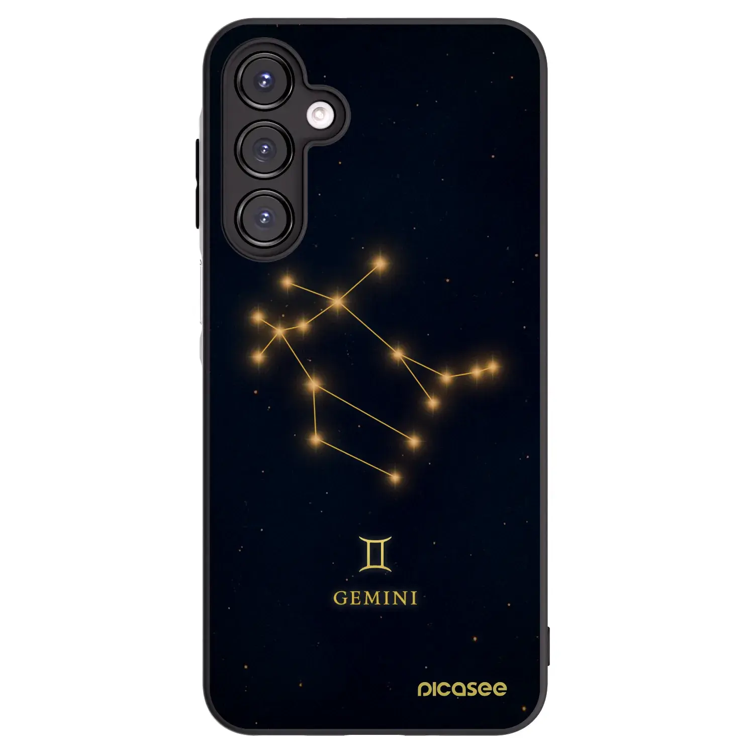 Silikonový černý obal pro Samsung Galaxy A16 5G - GEMINI