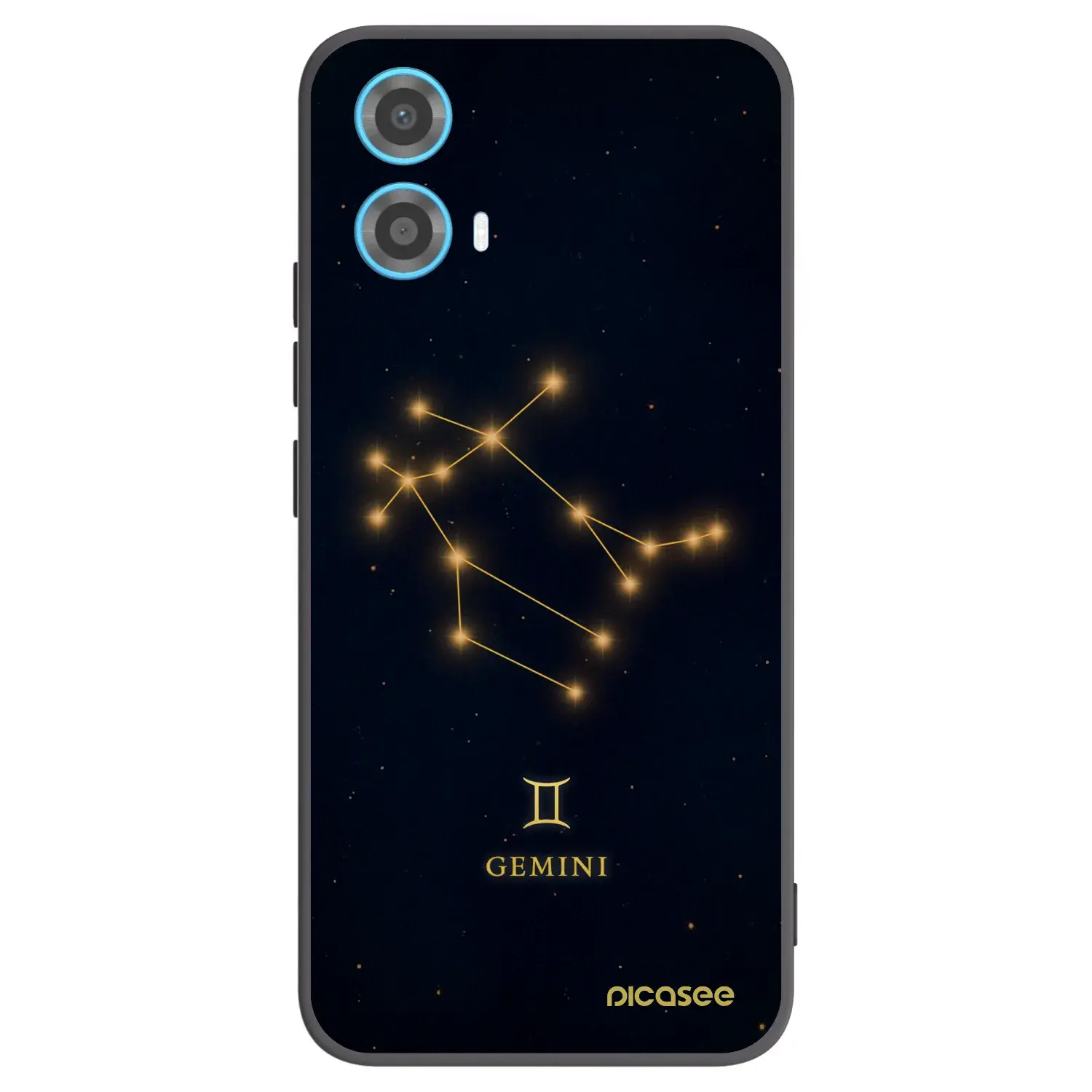 Silikonový černý obal pro Motorola Moto G34 5G - GEMINI