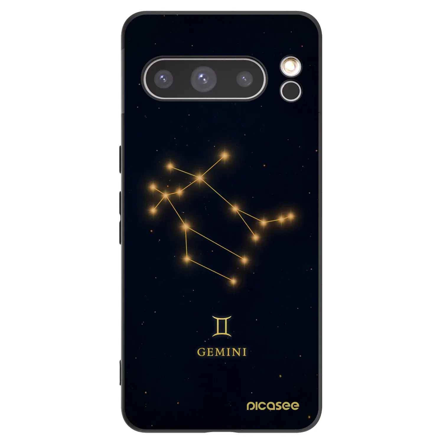 Silikonový černý obal pro Google Pixel 8 Pro - GEMINI