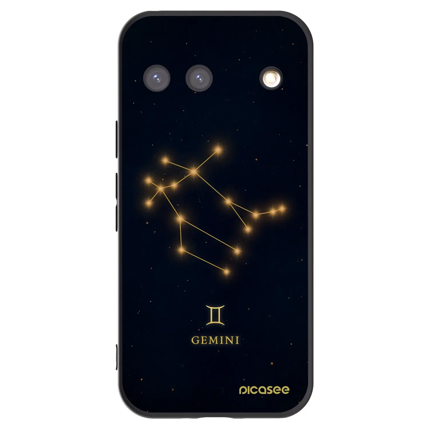Silikonový černý obal pro Google Pixel 9 - GEMINI