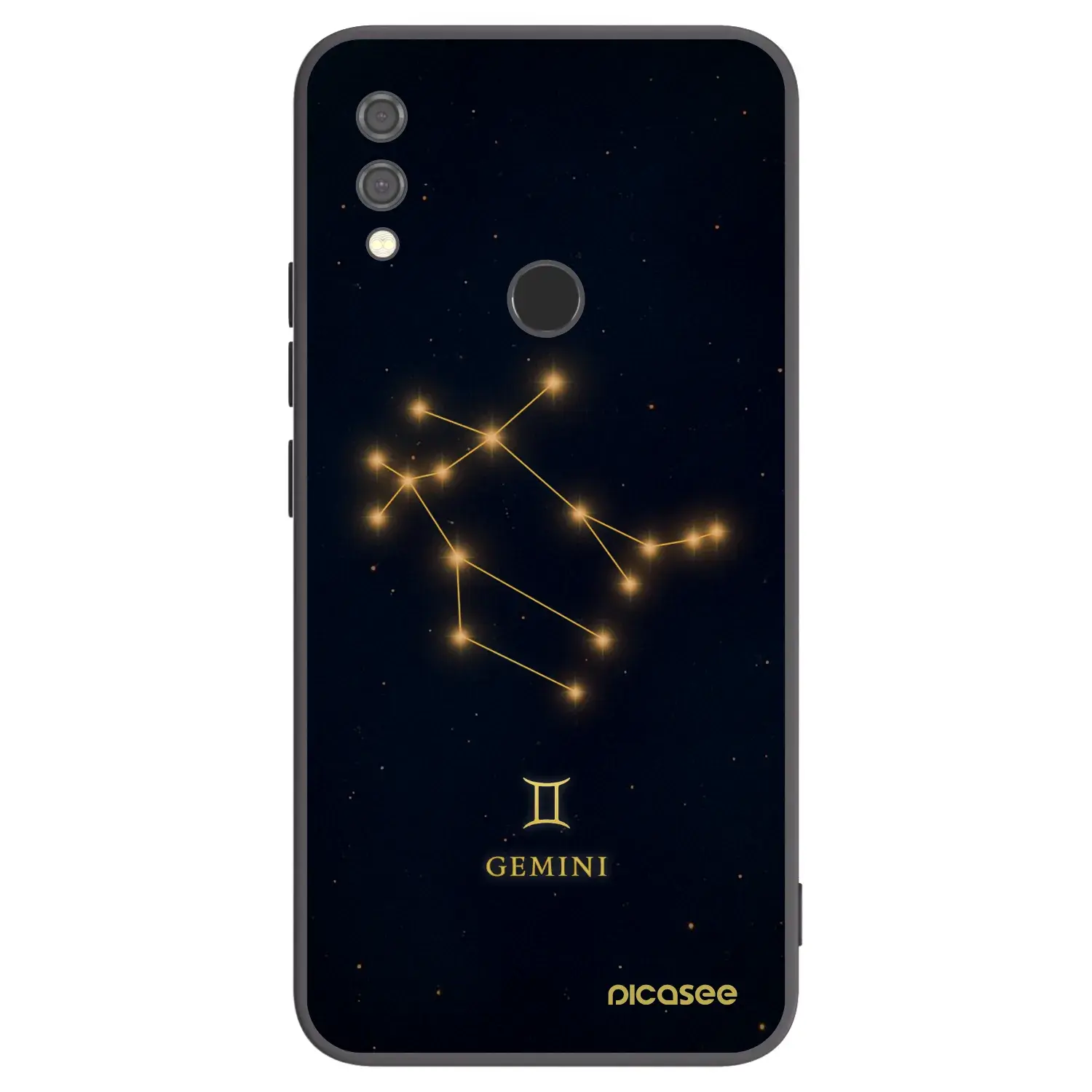 Silikonový černý obal pro Xiaomi Redmi Note 7 - GEMINI