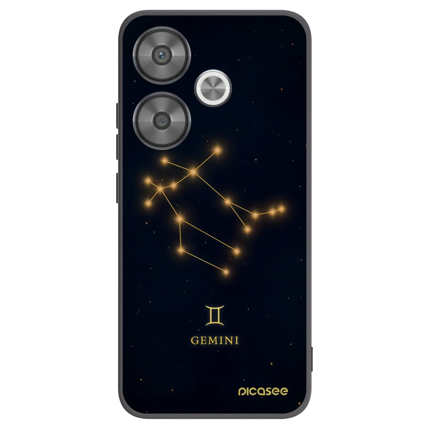 Silikonový černý obal pro Xiaomi Poco F6 - GEMINI