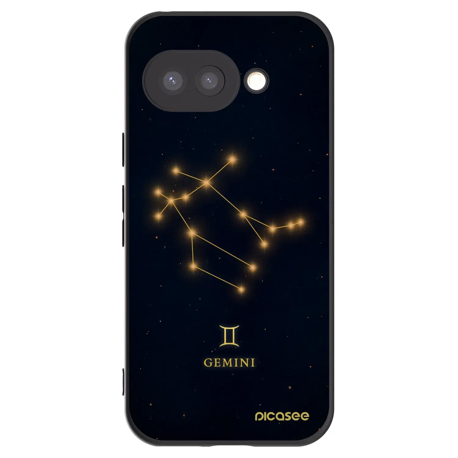 Silikonový černý obal pro Google Pixel 9a - GEMINI