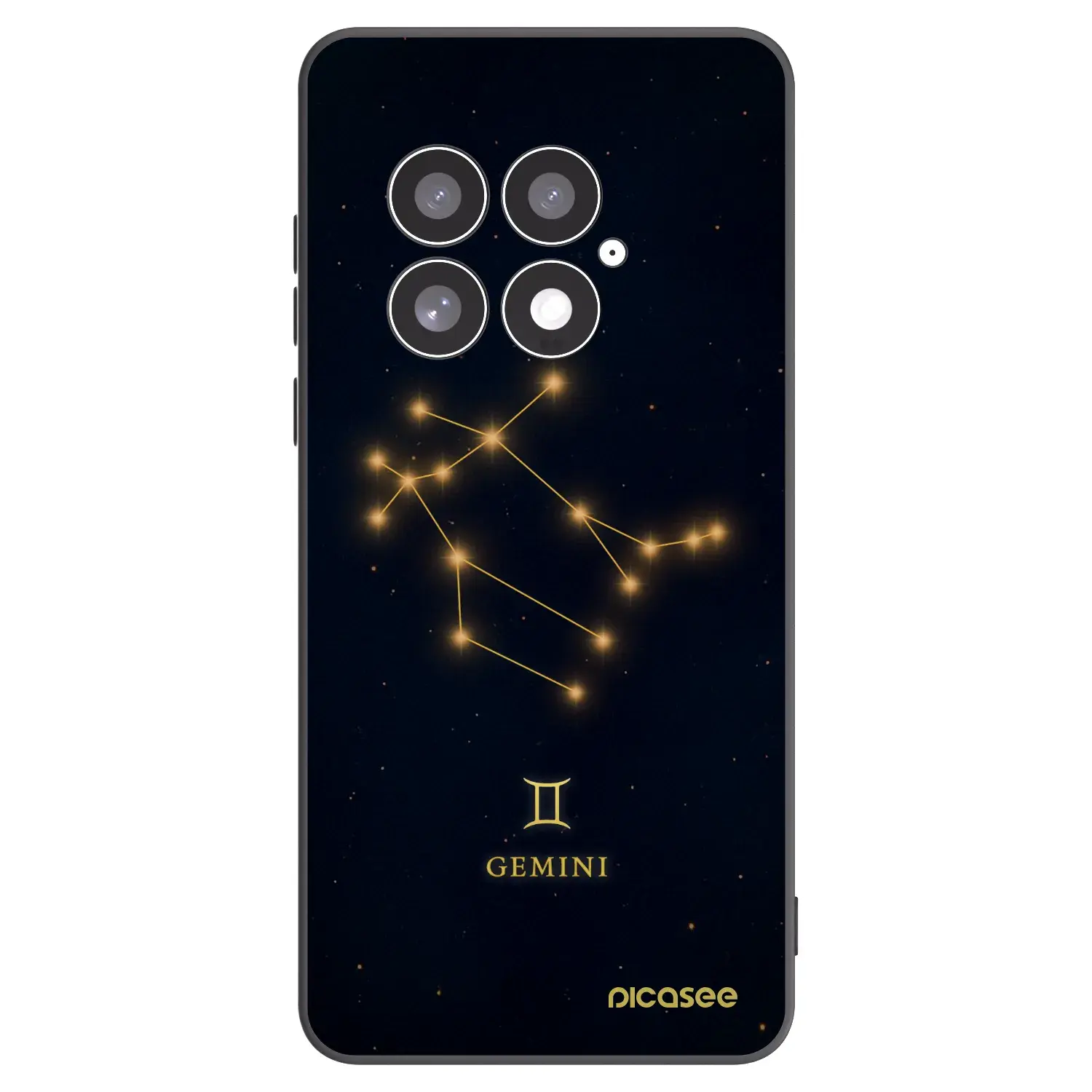Silikonový černý obal pro OnePlus 13 5G - GEMINI