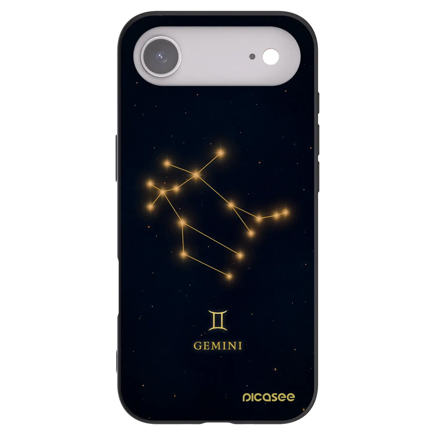 Silikonový černý obal pro Apple iPhone Air - GEMINI