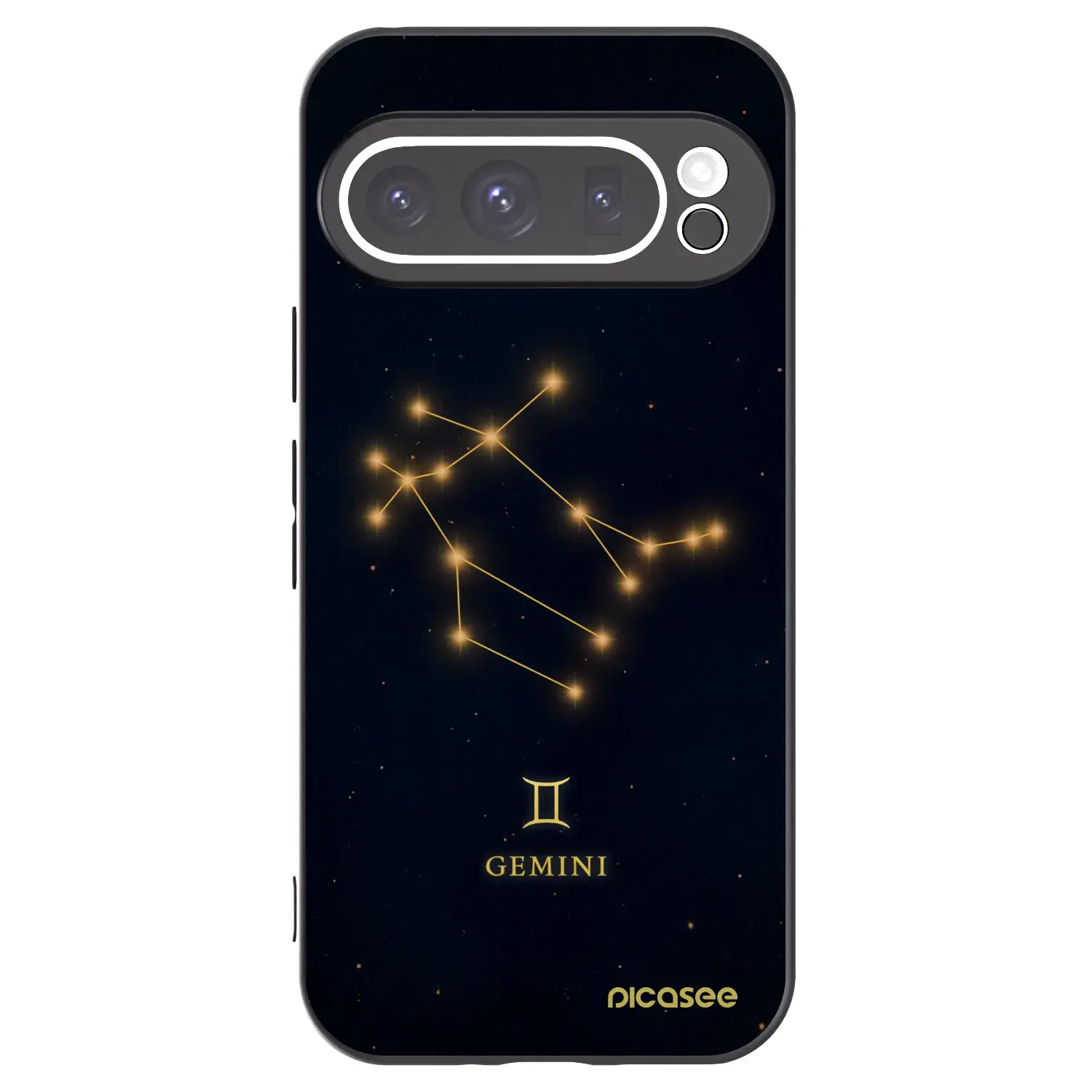 Silikonový černý obal pro Google Pixel 9 Pro XL - GEMINI