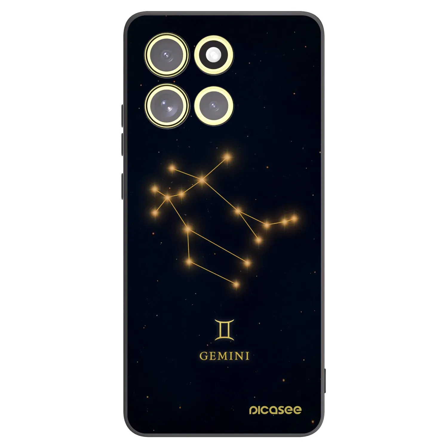 Silikonový černý obal pro Motorola Moto G86 5G - GEMINI