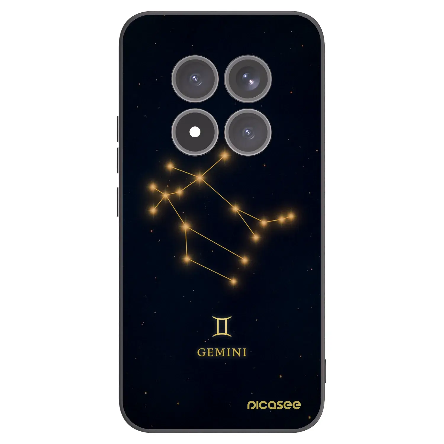 Silikonový černý obal pro Xiaomi Redmi Note 15 Pro+ - GEMINI