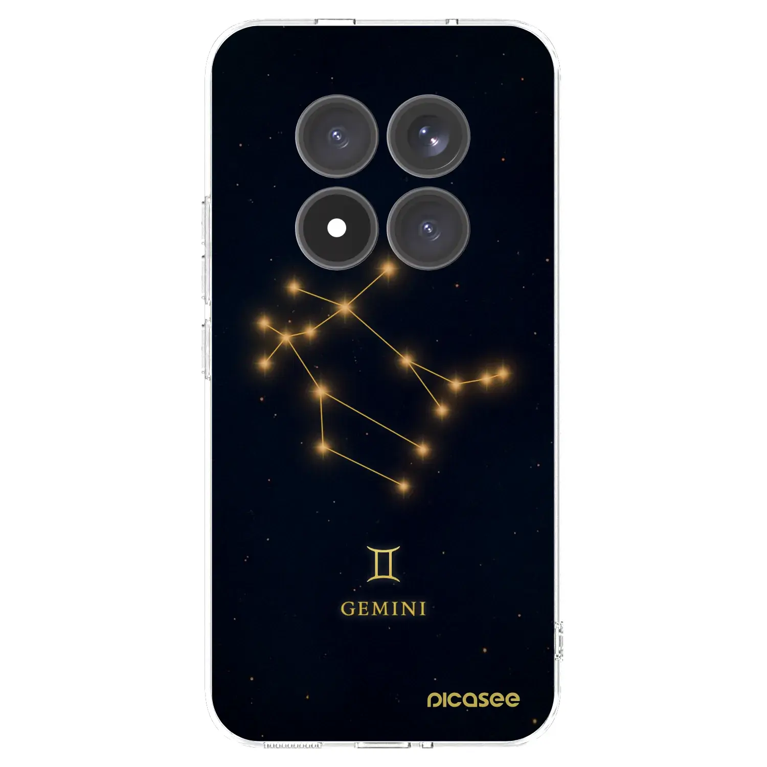 Silikonový průhledný obal pro Xiaomi Redmi Note 15 Pro+ - GEMINI