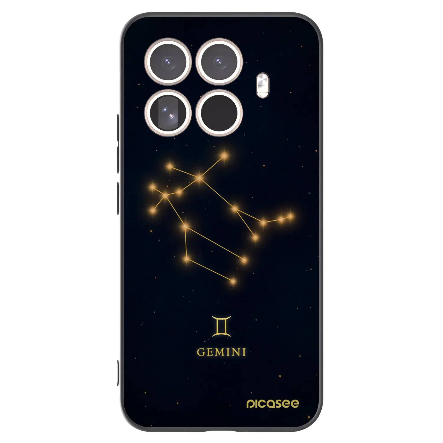 Silikonový černý obal pro Xiaomi 15T Pro - GEMINI