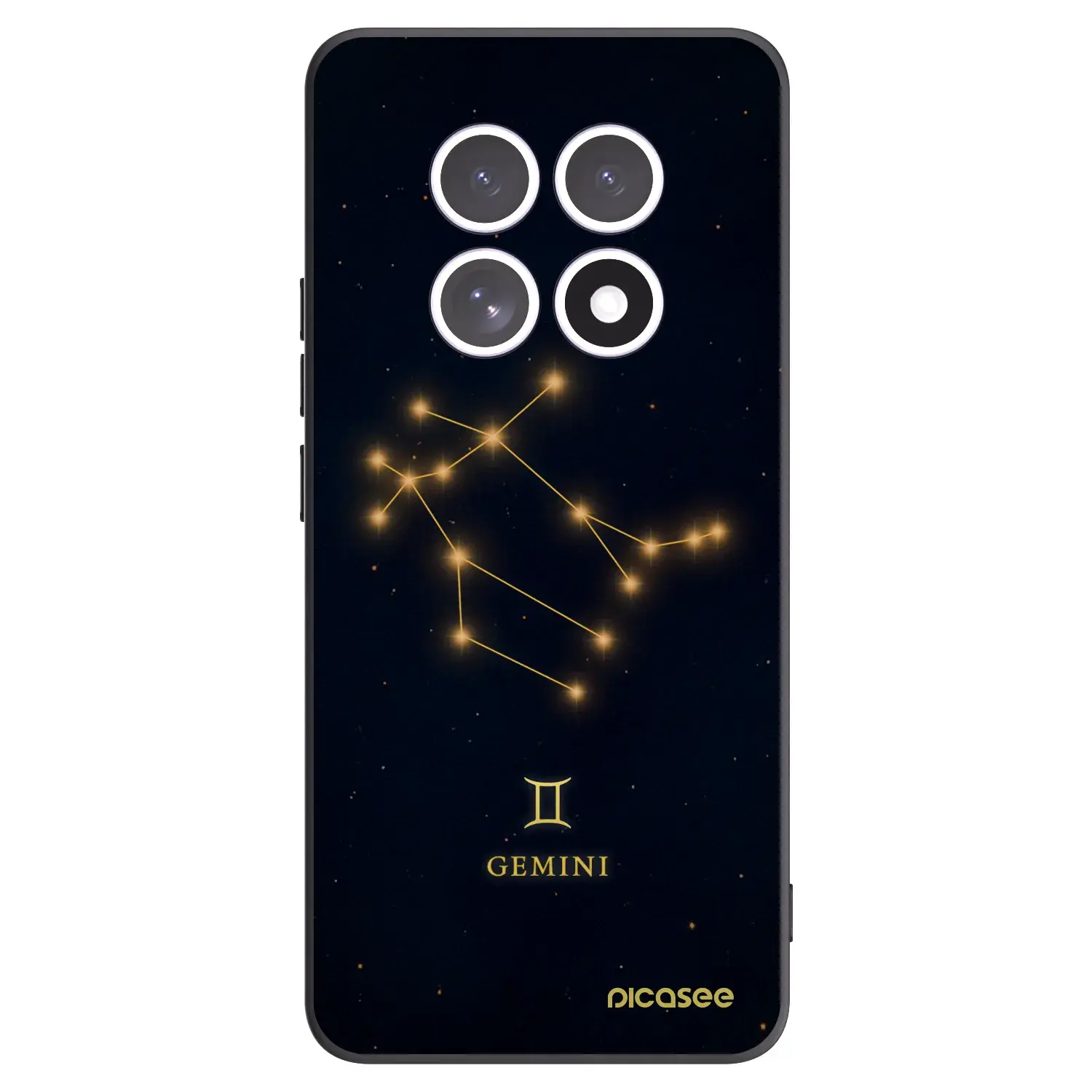Silikonový černý obal pro Xiaomi Redmi Note 15 4G - GEMINI