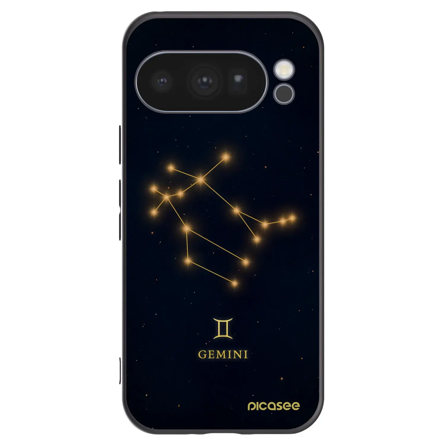 Silikonový černý obal pro Google Pixel 10 Pro - GEMINI