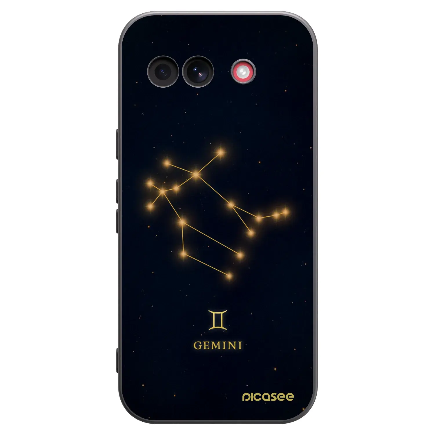 Silikonový černý obal pro Google Pixel 10a - GEMINI