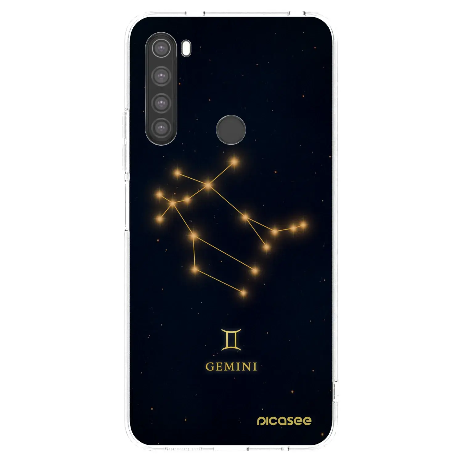 Silikonový průhledný obal pro Xiaomi Redmi Note 8 - GEMINI