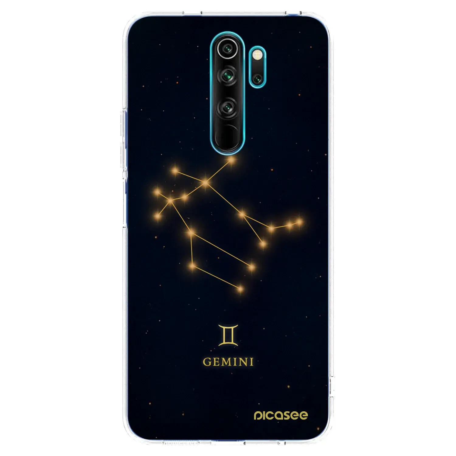 Silikonový průhledný obal pro Xiaomi Redmi Note 8 Pro - GEMINI
