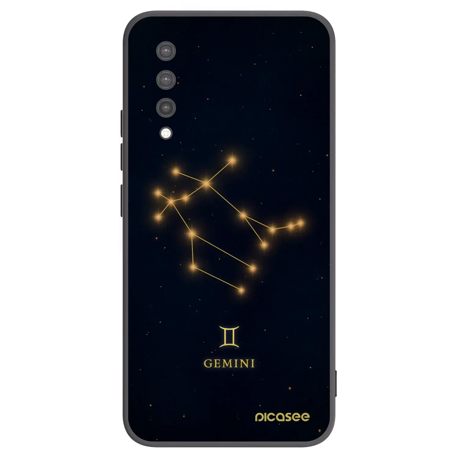 Silikonový černý obal pro Xiaomi Mi 9 Lite - GEMINI