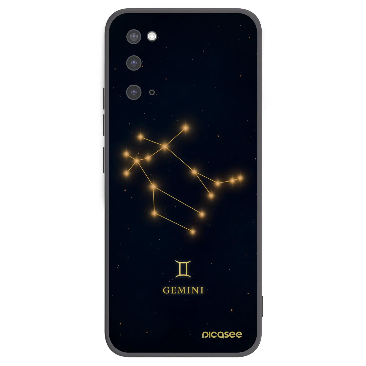 Silikonový černý obal pro Samsung Galaxy S20 G980F - GEMINI