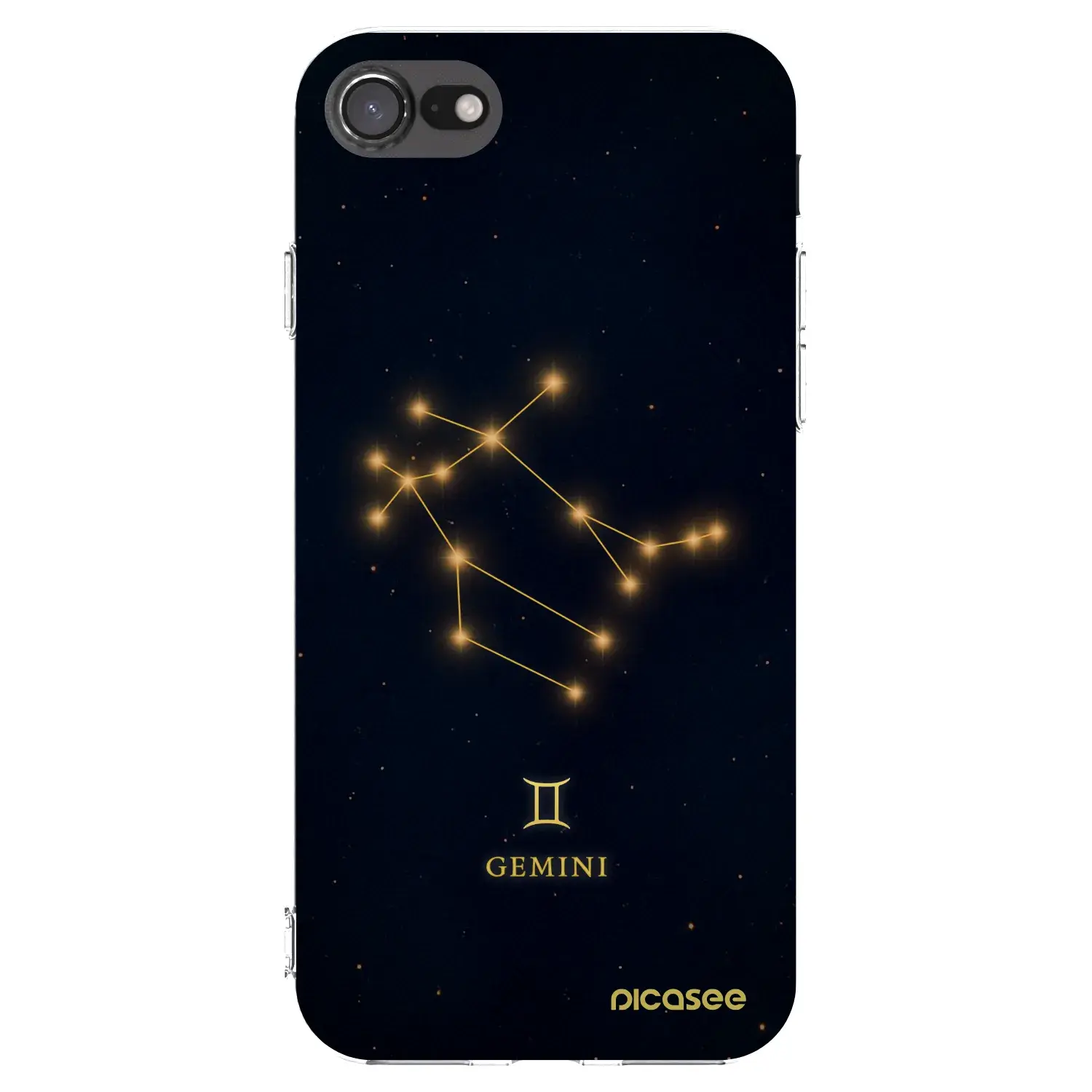Silikonový průhledný obal pro Apple iPhone SE 2020 - GEMINI
