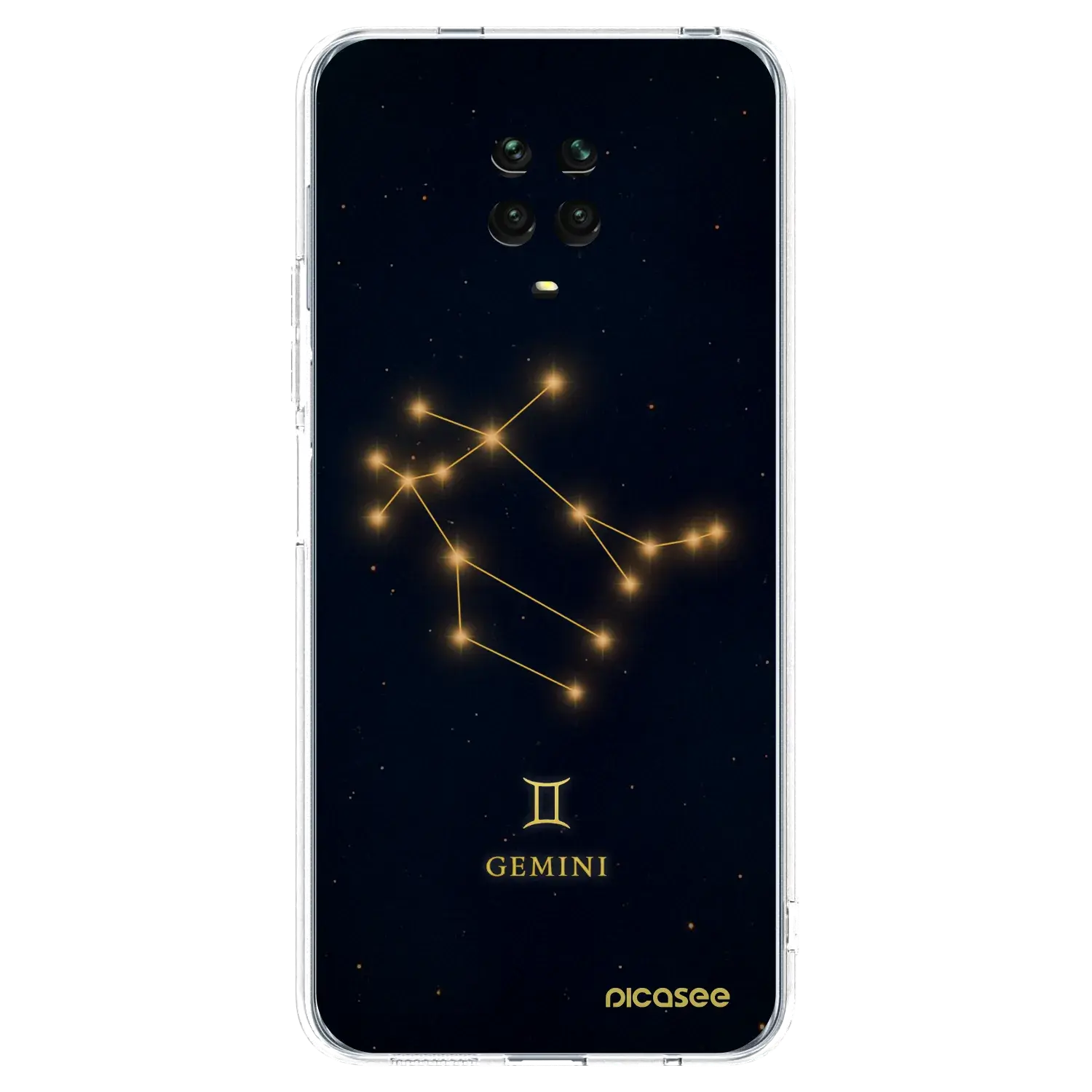 Silikonový průhledný obal pro Xiaomi Redmi Note 9 Pro - GEMINI