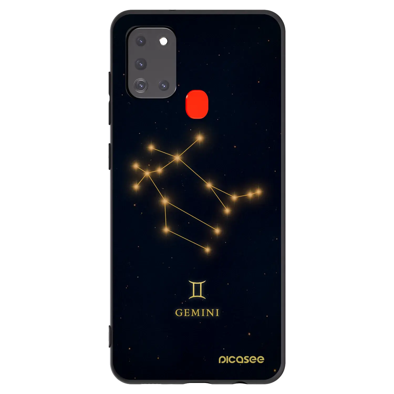 Silikonový černý obal pro Samsung Galaxy A21s - GEMINI