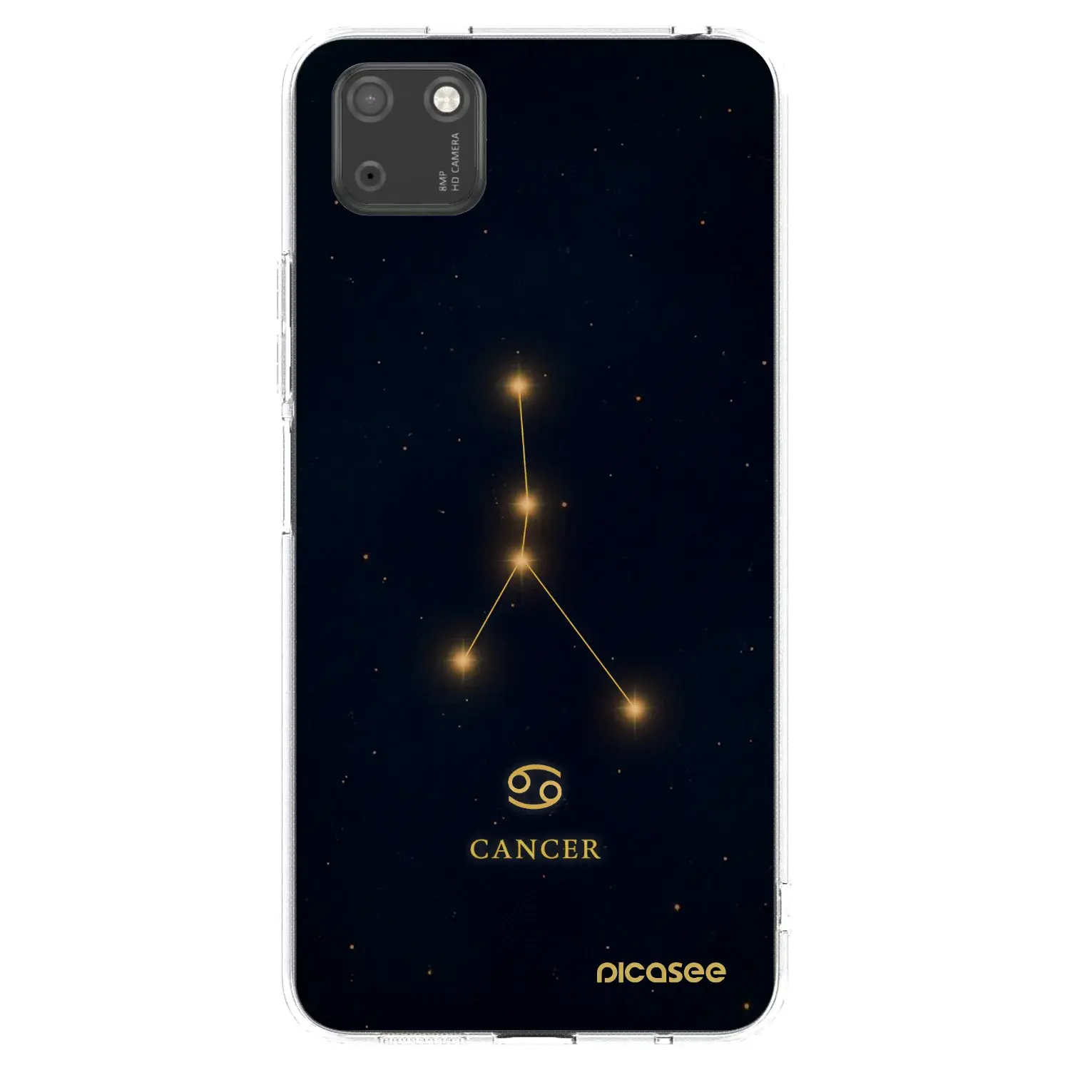 Silikonový průhledný obal pro Huawei Y5P - CANCER