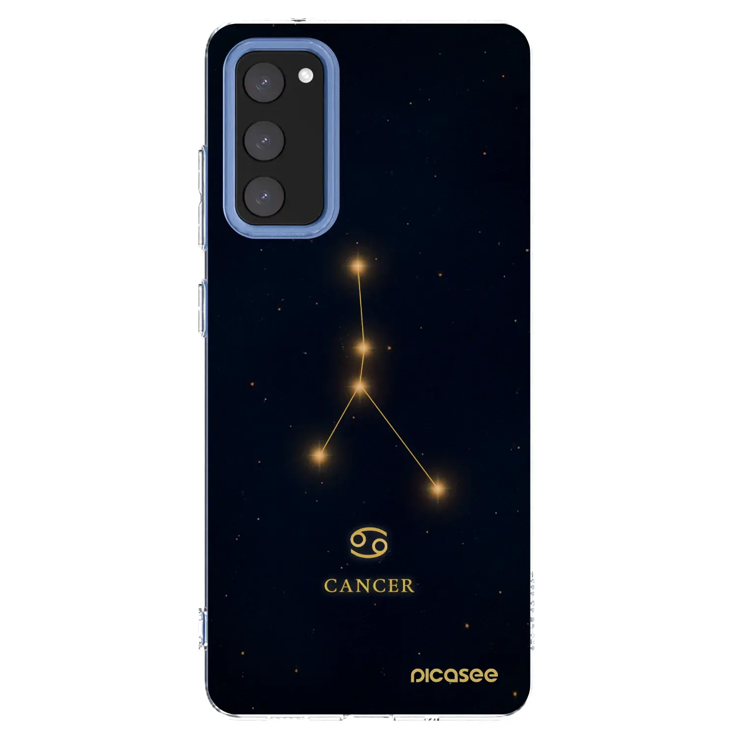 Silikonový průhledný obal pro Samsung Galaxy S20 FE - CANCER