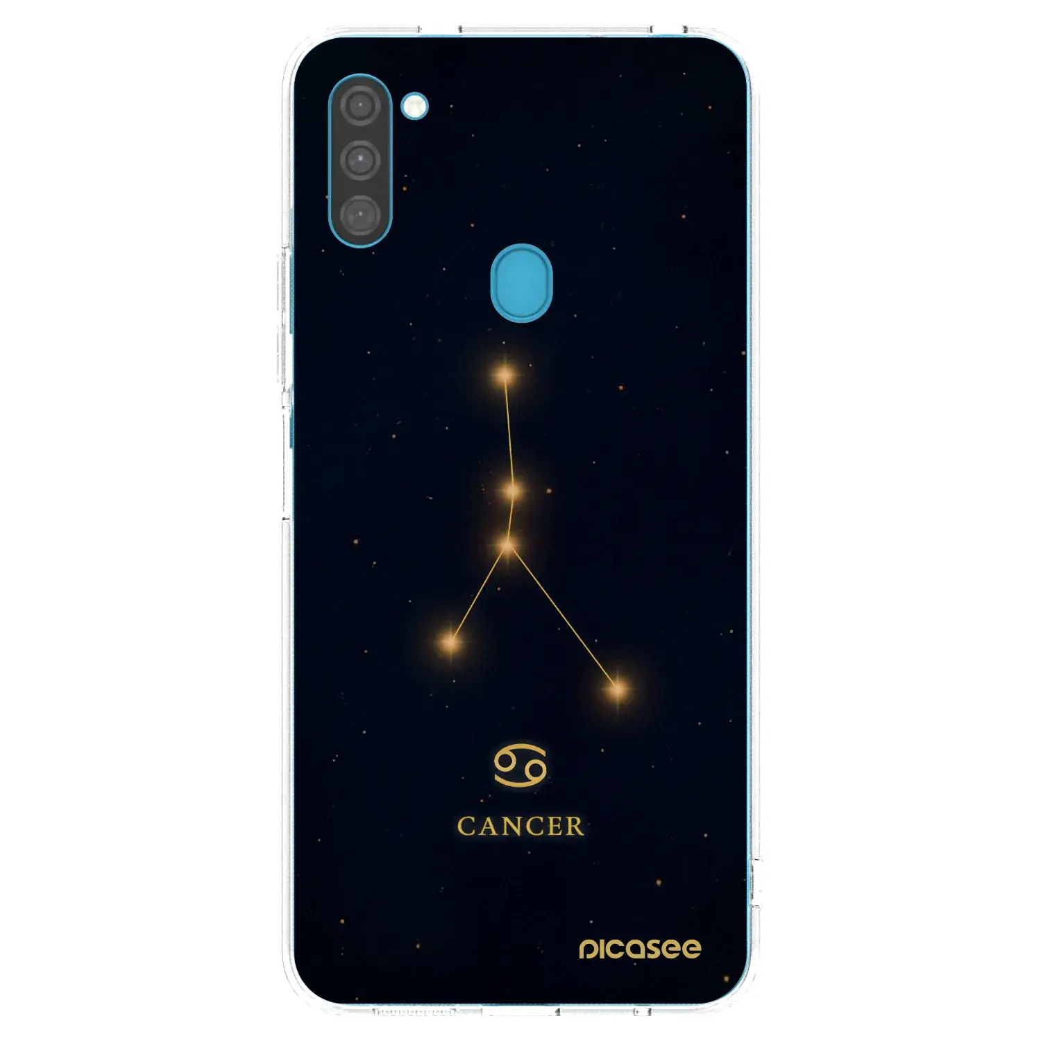 Silikonový průhledný obal pro Samsung Galaxy M11 - CANCER