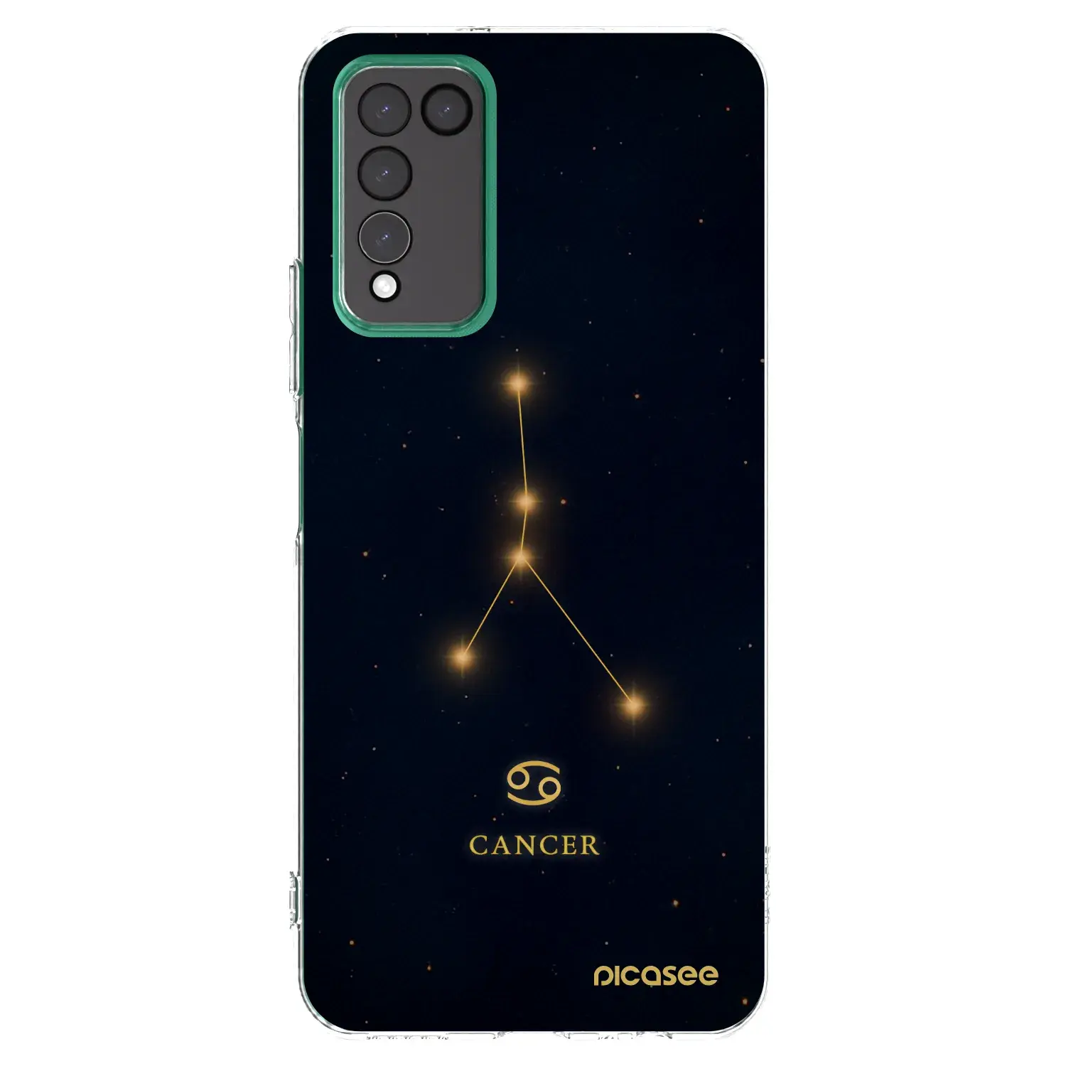 Silikonový průhledný obal pro Honor 10X Lite - CANCER