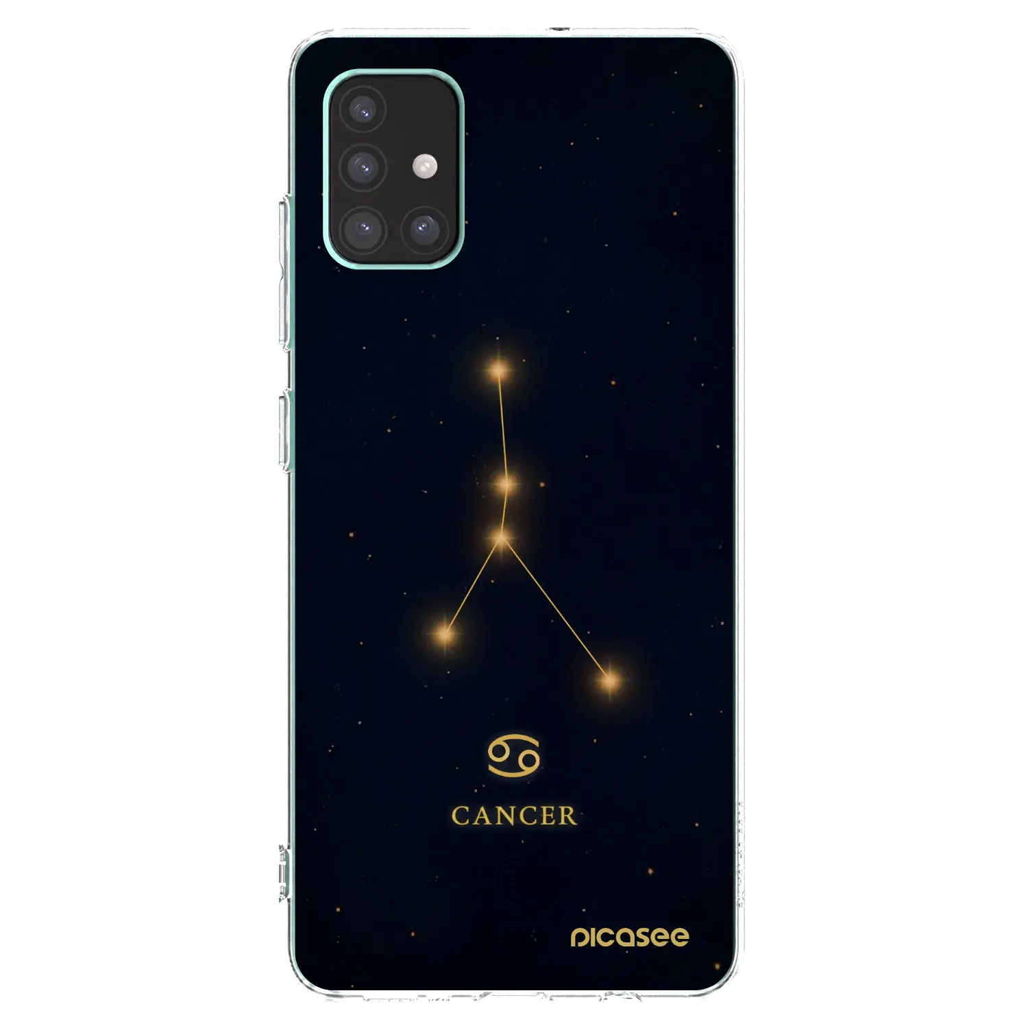 Silikonový průhledný obal pro Samsung Galaxy M51 M515F - CANCER