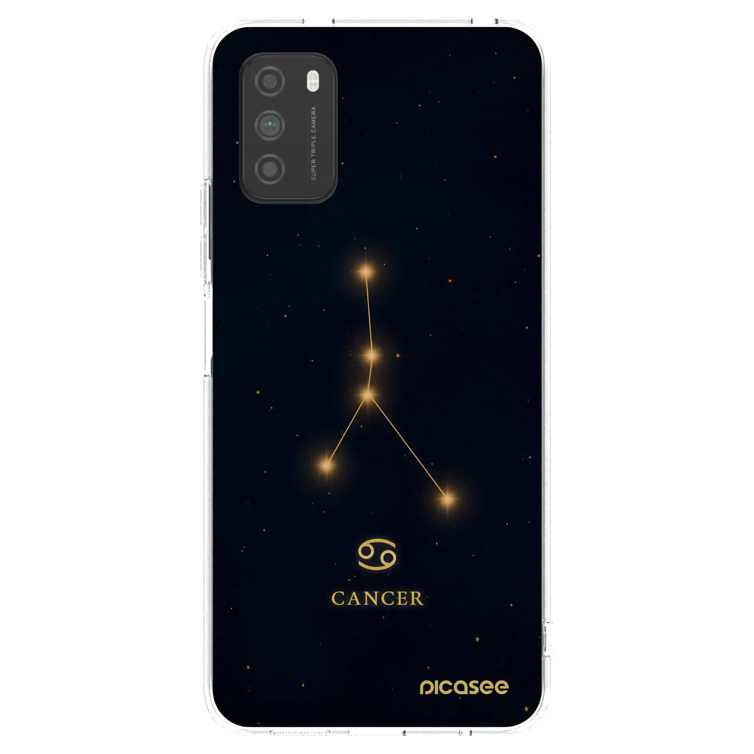 Silikonový průhledný obal pro Xiaomi Poco M3 - CANCER