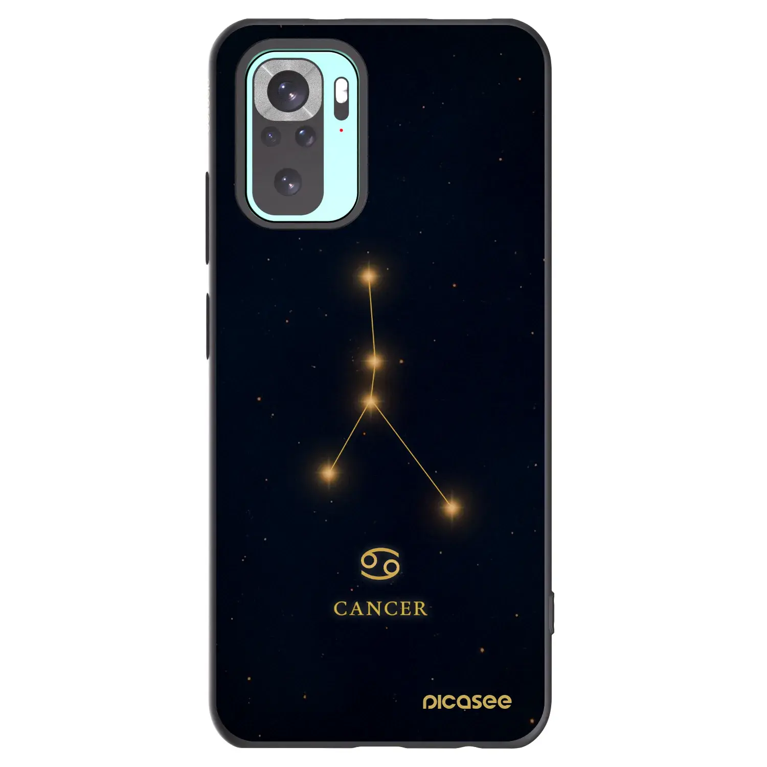 Silikonový černý obal pro Xiaomi Redmi Note 10 Pro - CANCER