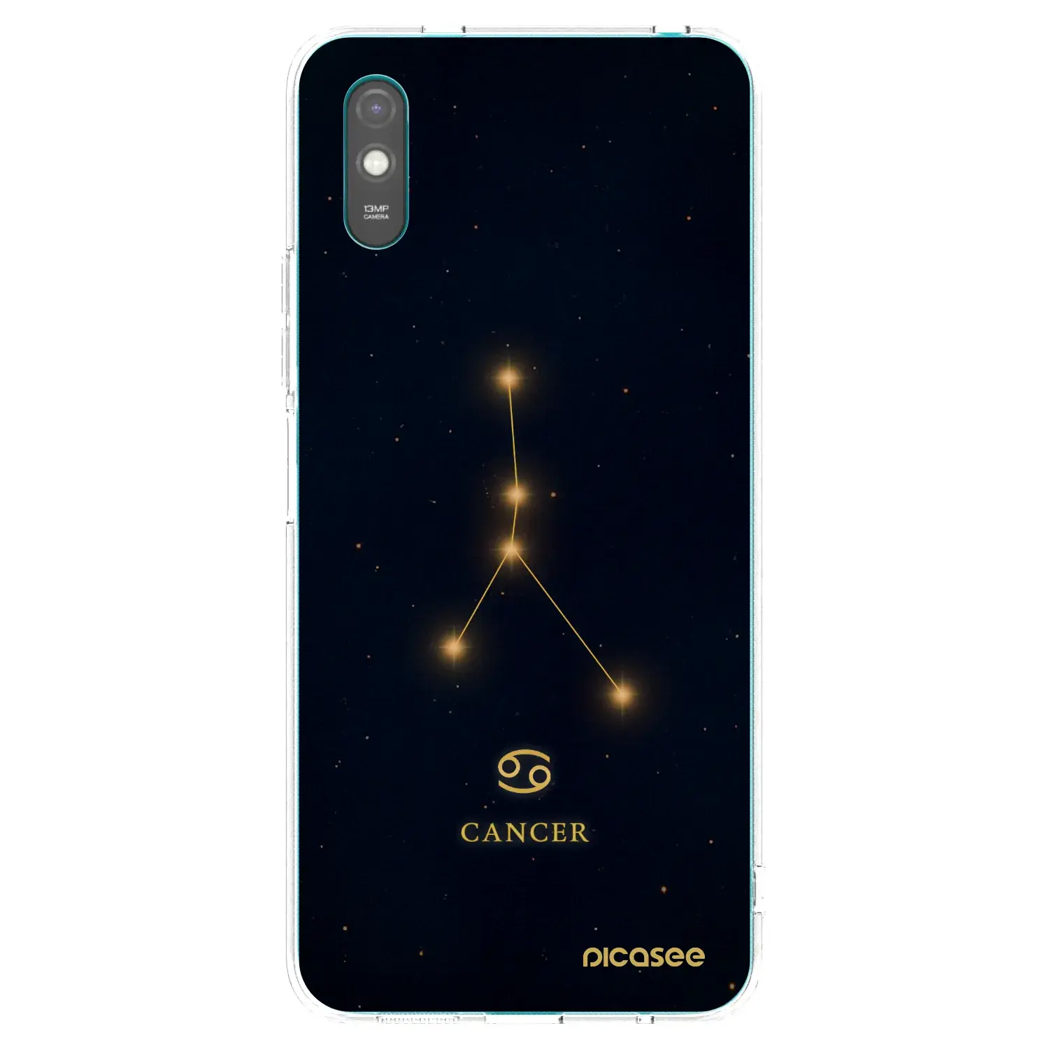 Silikonový průhledný obal pro Xiaomi Redmi 9AT - CANCER