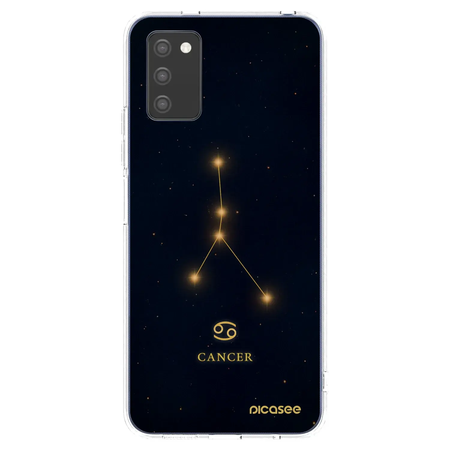 Silikonový průhledný obal pro Samsung Galaxy A03s A037G - CANCER