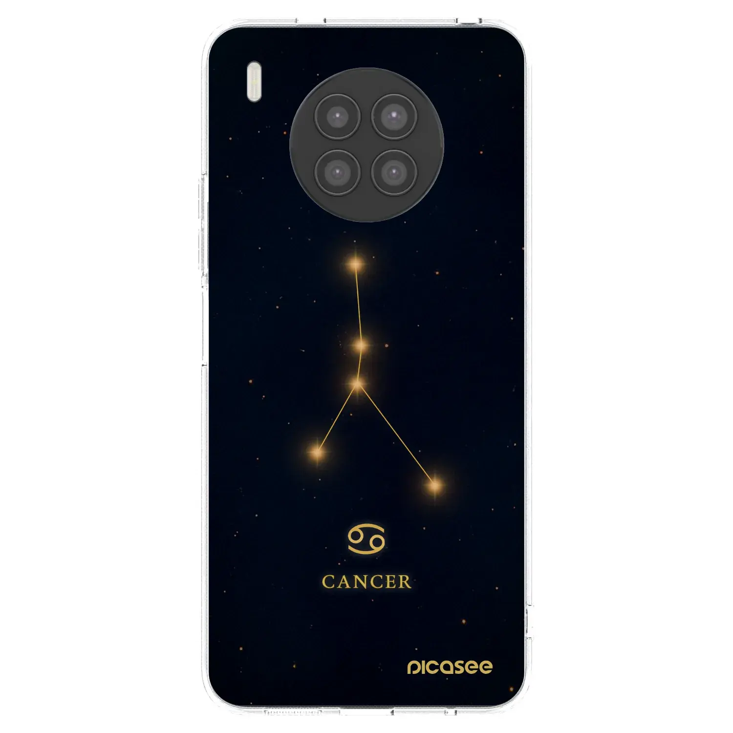 Silikonový průhledný obal pro Huawei Nova 8i - CANCER