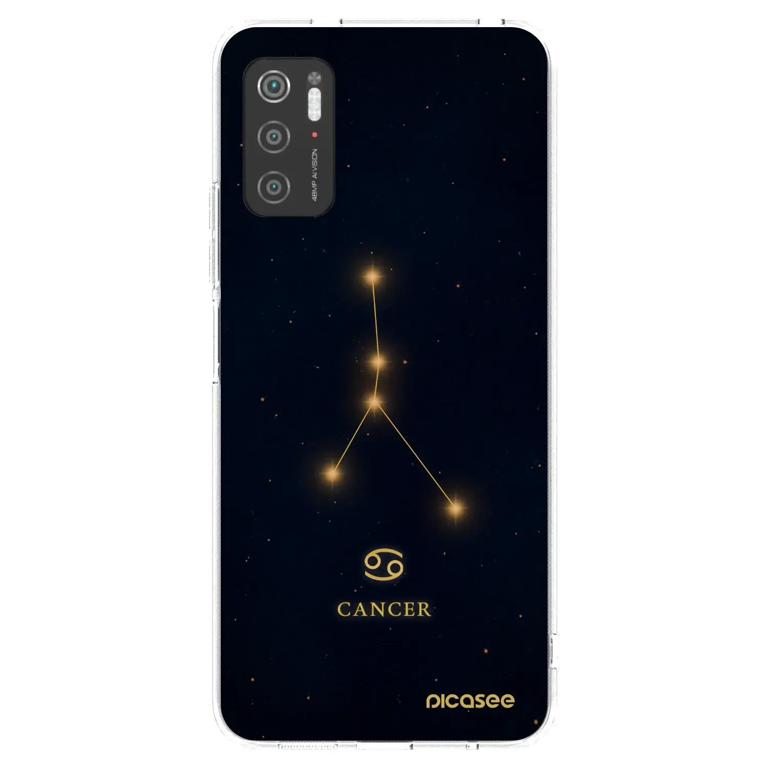 Silikonový průhledný obal pro Xiaomi Poco M3 Pro 5G - CANCER