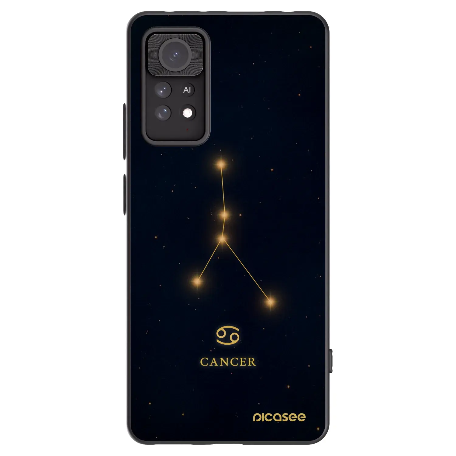 Silikonový černý obal pro Xiaomi Redmi Note 11 Pro - CANCER