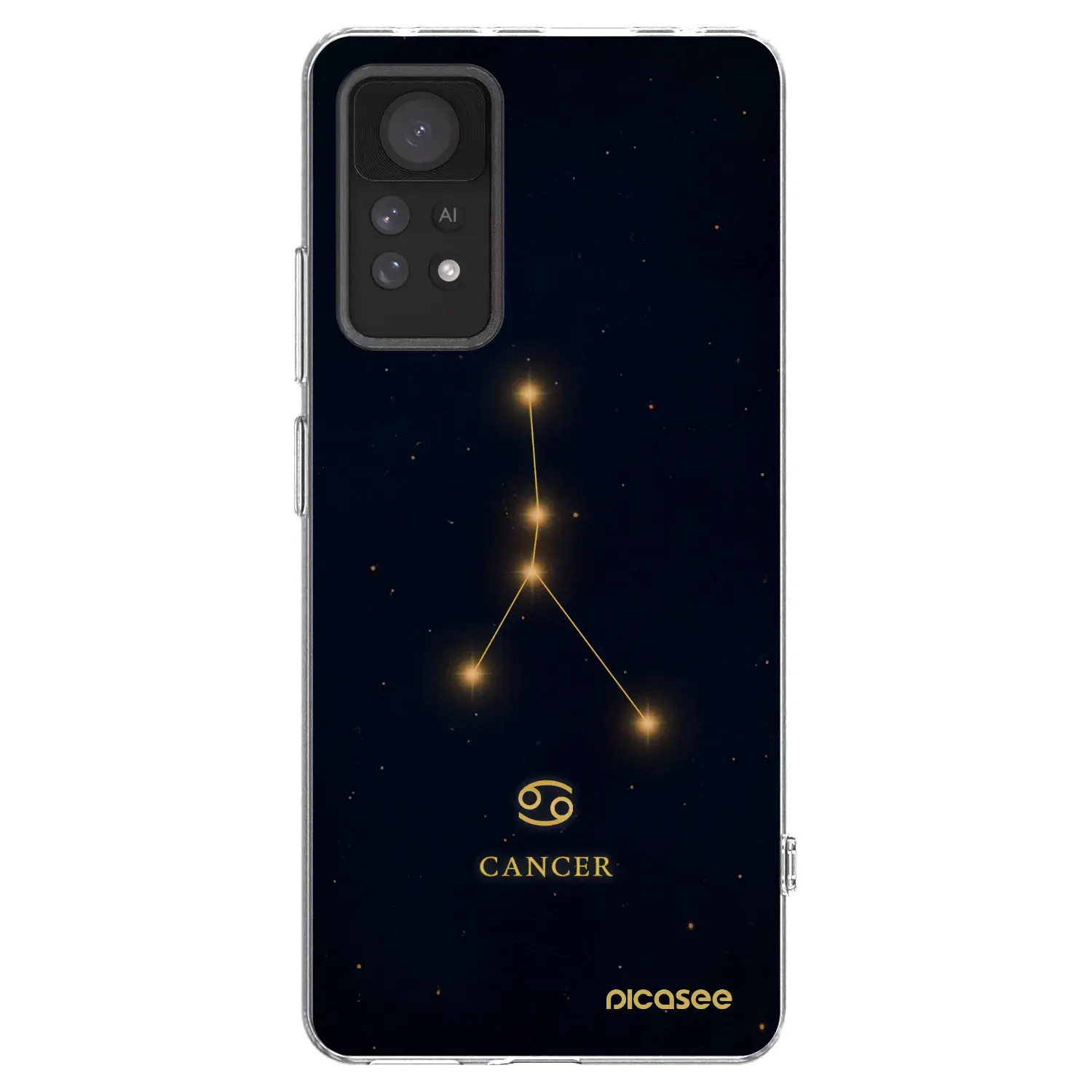 Silikonový průhledný obal pro Xiaomi Redmi Note 11 Pro 5G - CANCER