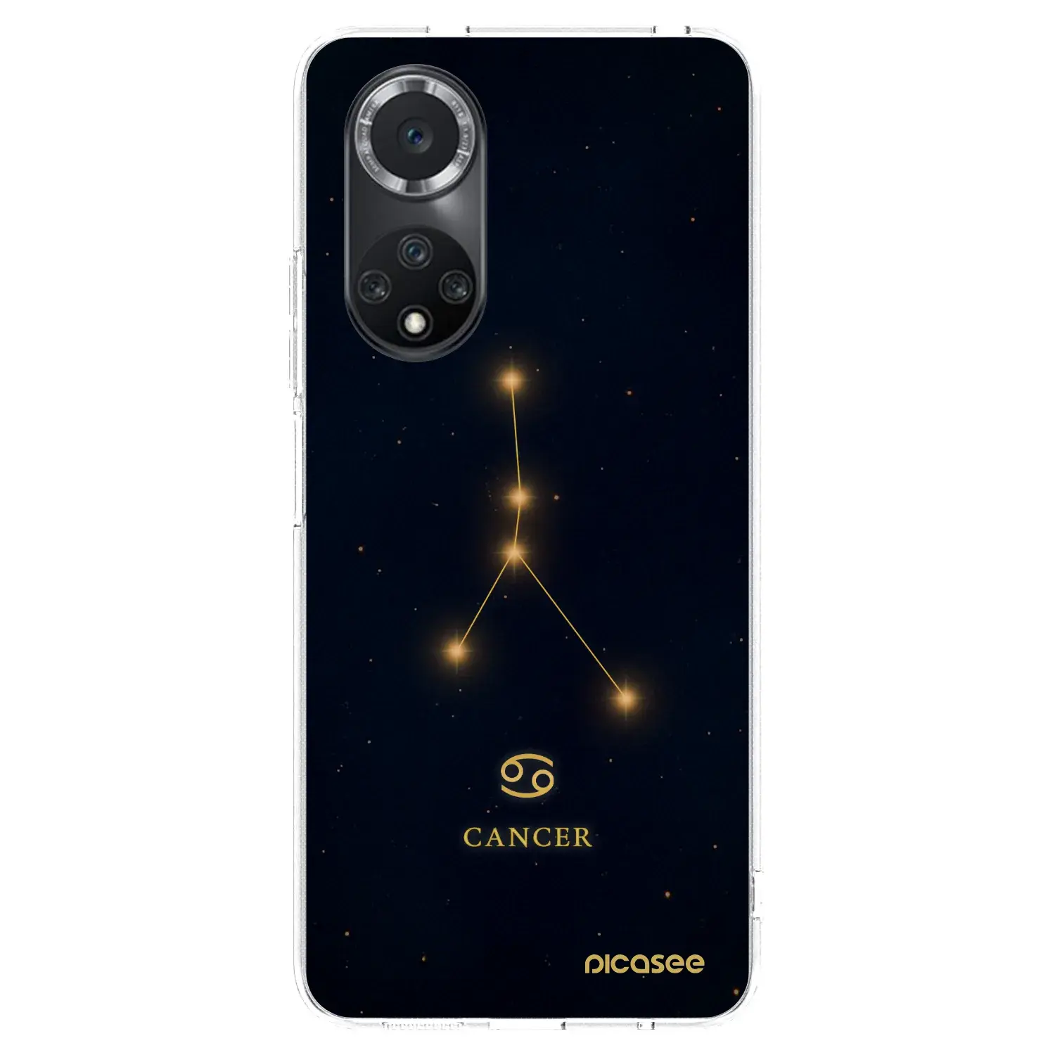 Silikonový průhledný obal pro Huawei Nova 9 SE - CANCER