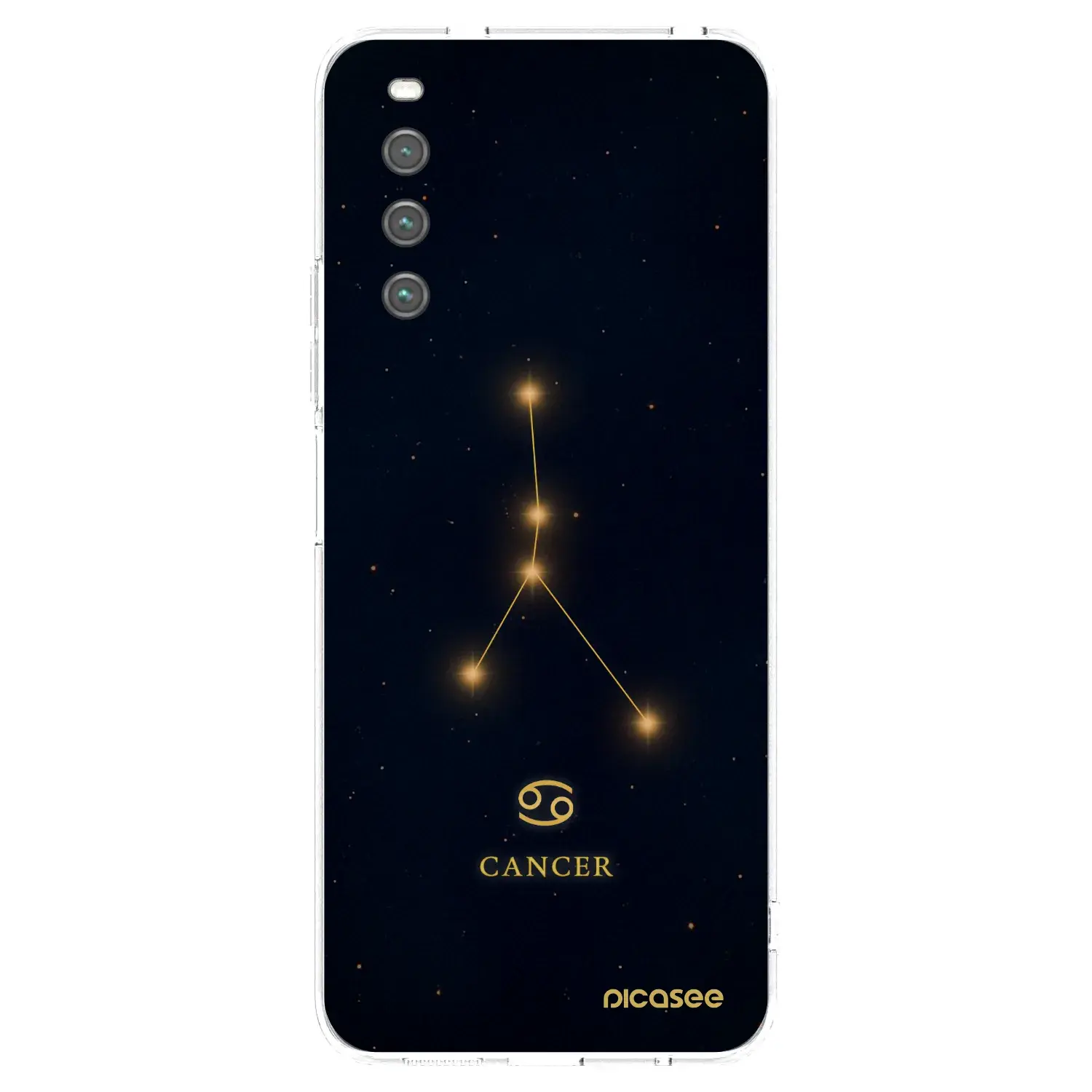 Silikonový průhledný obal pro Sony Xperia 10 IV 5G - CANCER