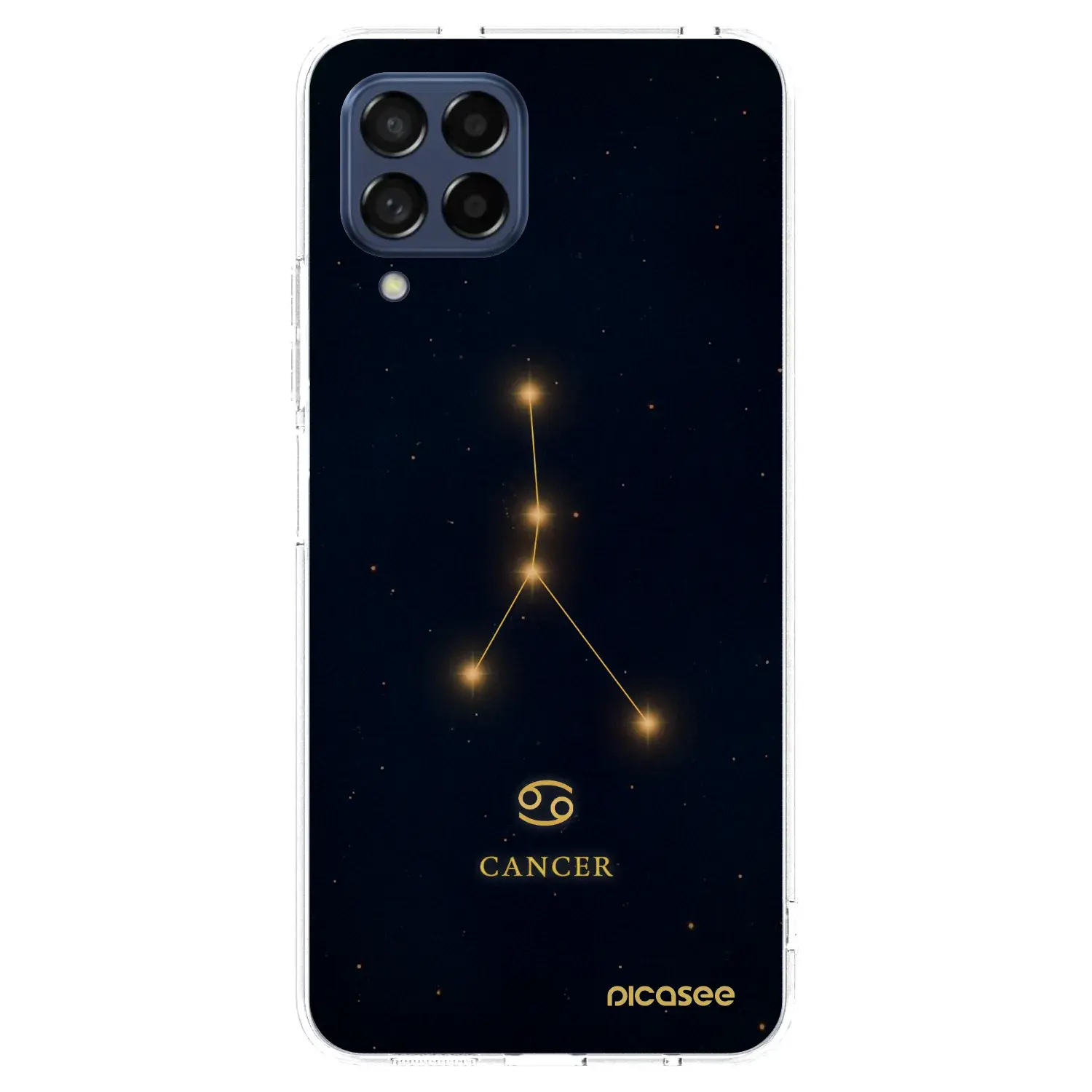 Silikonový průhledný obal pro Samsung Galaxy M53 5G - CANCER