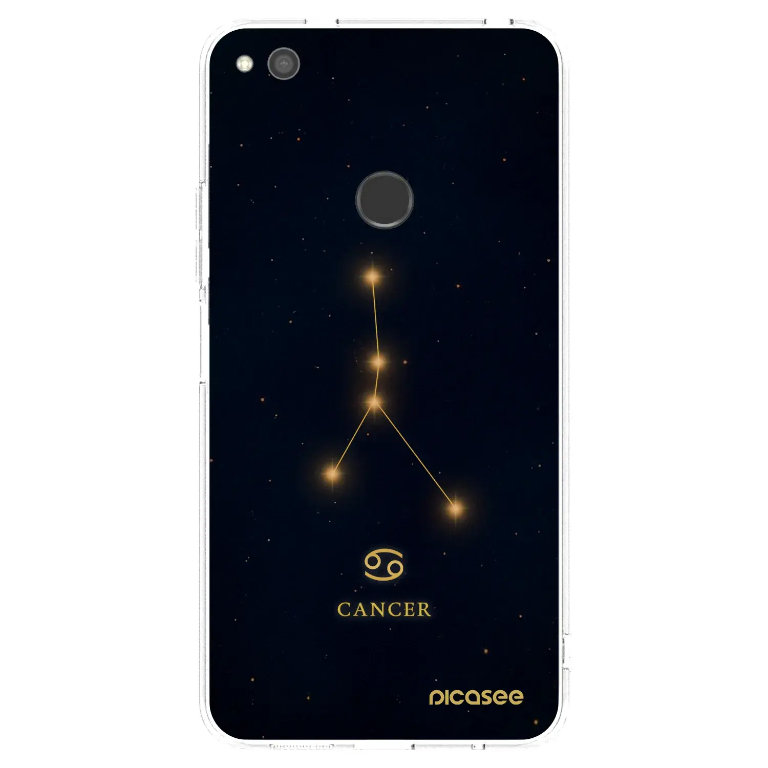 Silikonový průhledný obal pro Huawei P9 Lite 2017 - CANCER