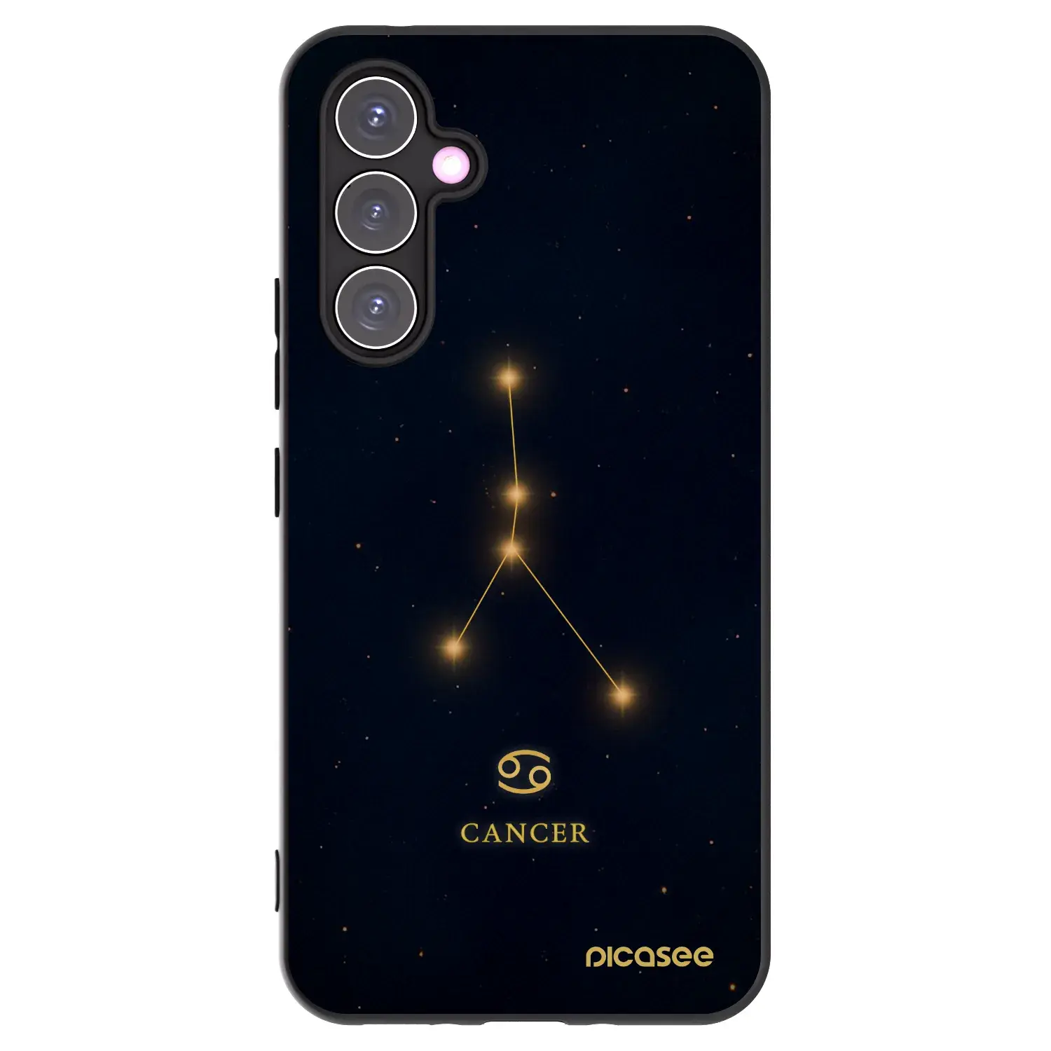 Silikonový černý obal pro Samsung Galaxy A54 5G A546B - CANCER