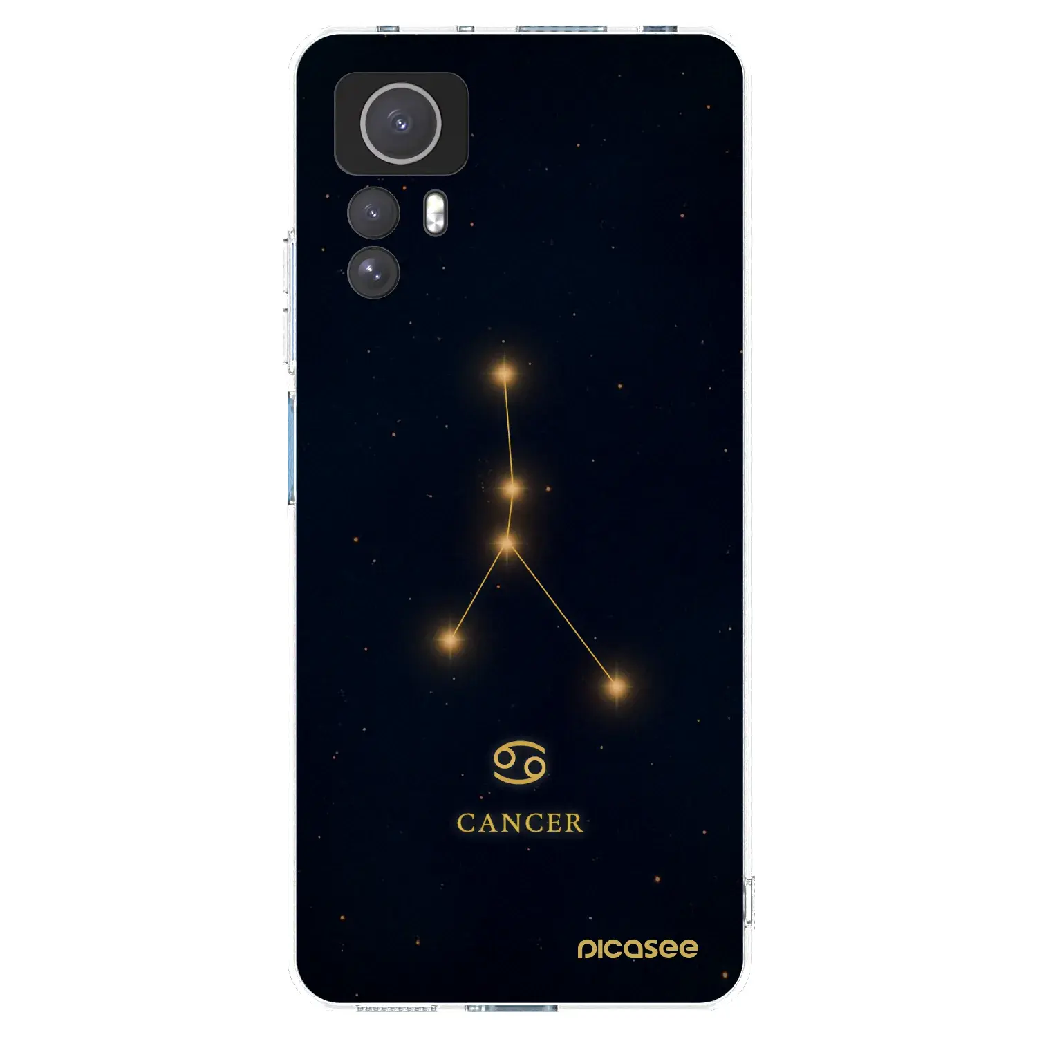Silikonový průhledný obal pro Xiaomi Redmi Note 12S - CANCER