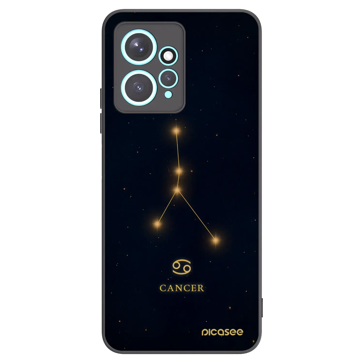 Silikonový černý obal pro Xiaomi Redmi Note 12 4G - CANCER