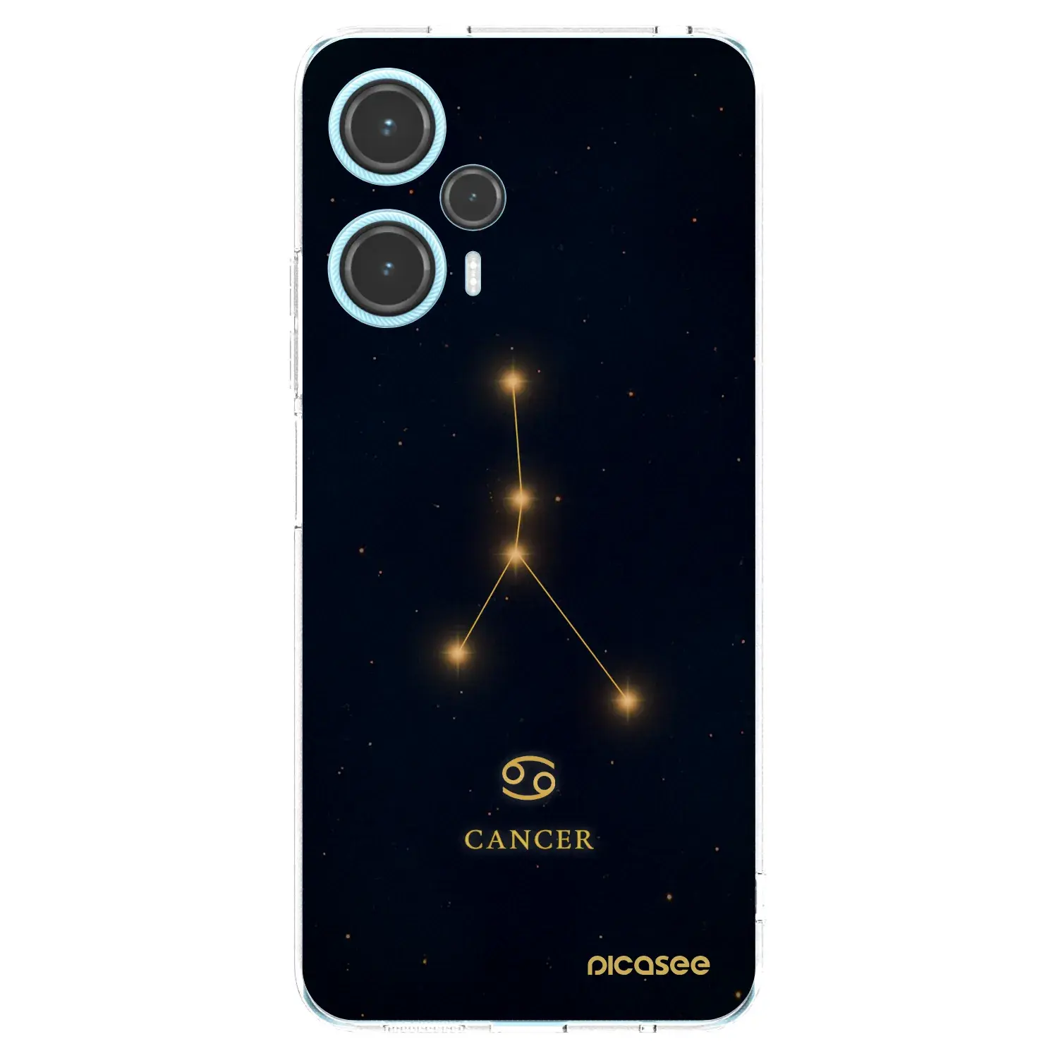 Silikonový průhledný obal pro Xiaomi Poco F5 - CANCER