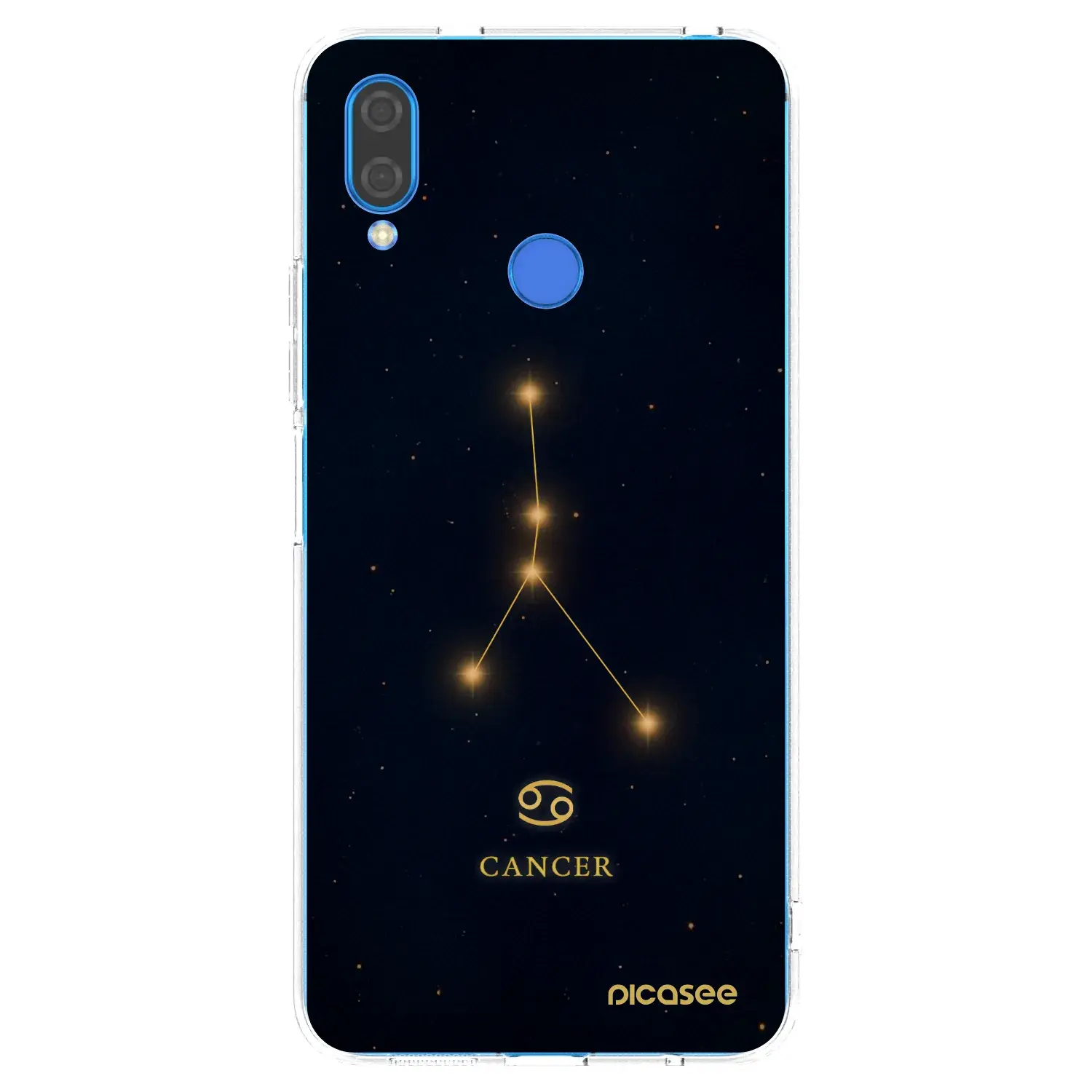 Silikonový průhledný obal pro Huawei Nova 3i - CANCER