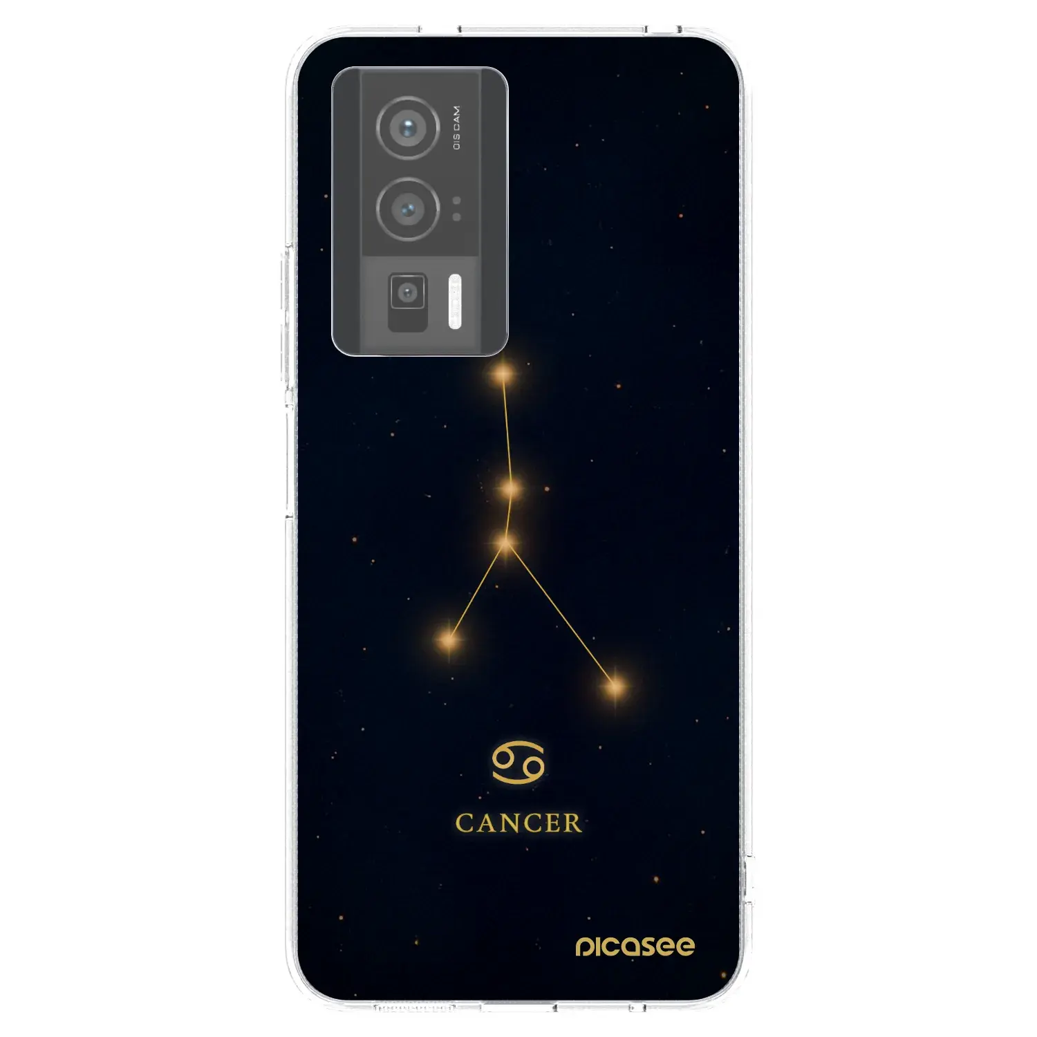 Silikonový průhledný obal pro Xiaomi Poco F5 Pro 5G - CANCER