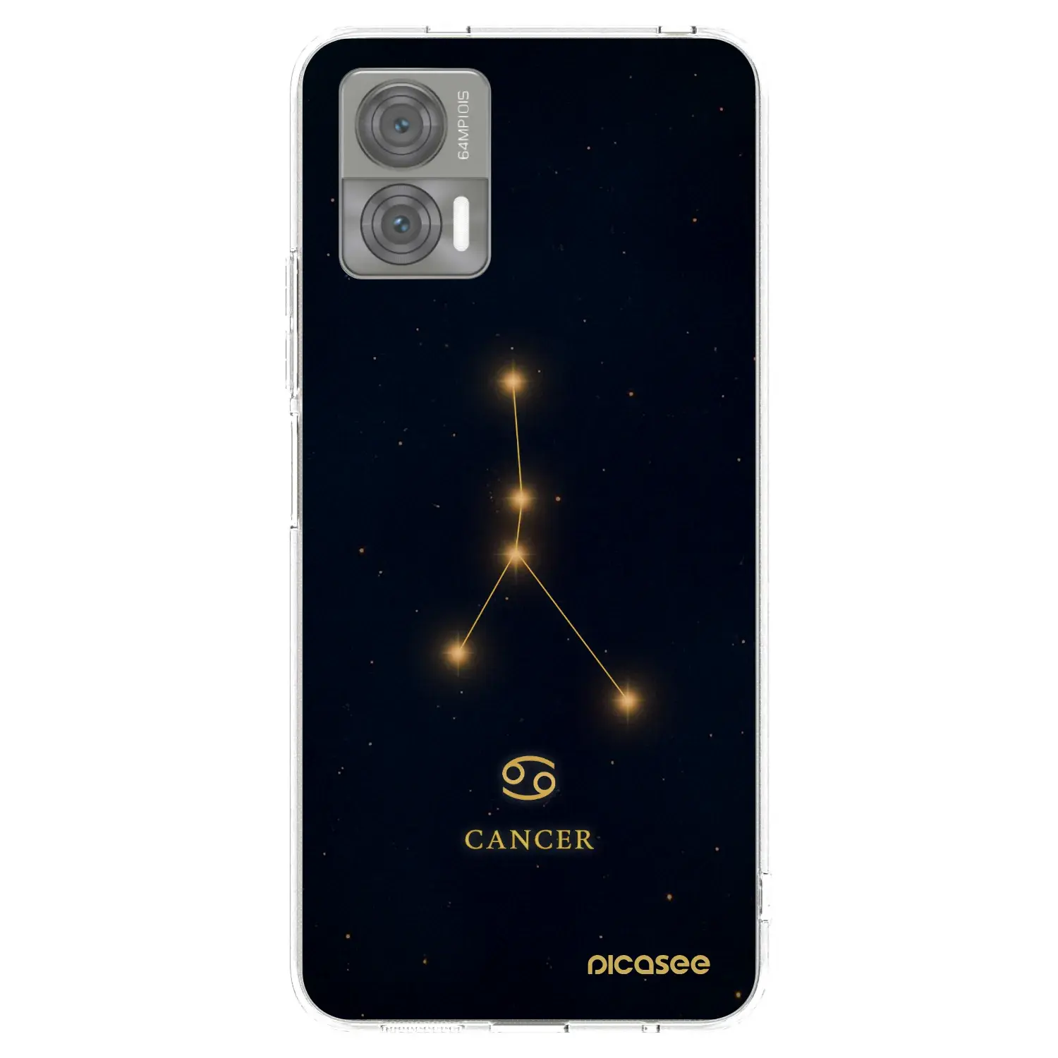 Silikonový průhledný obal pro Motorola Edge 30 Neo - CANCER