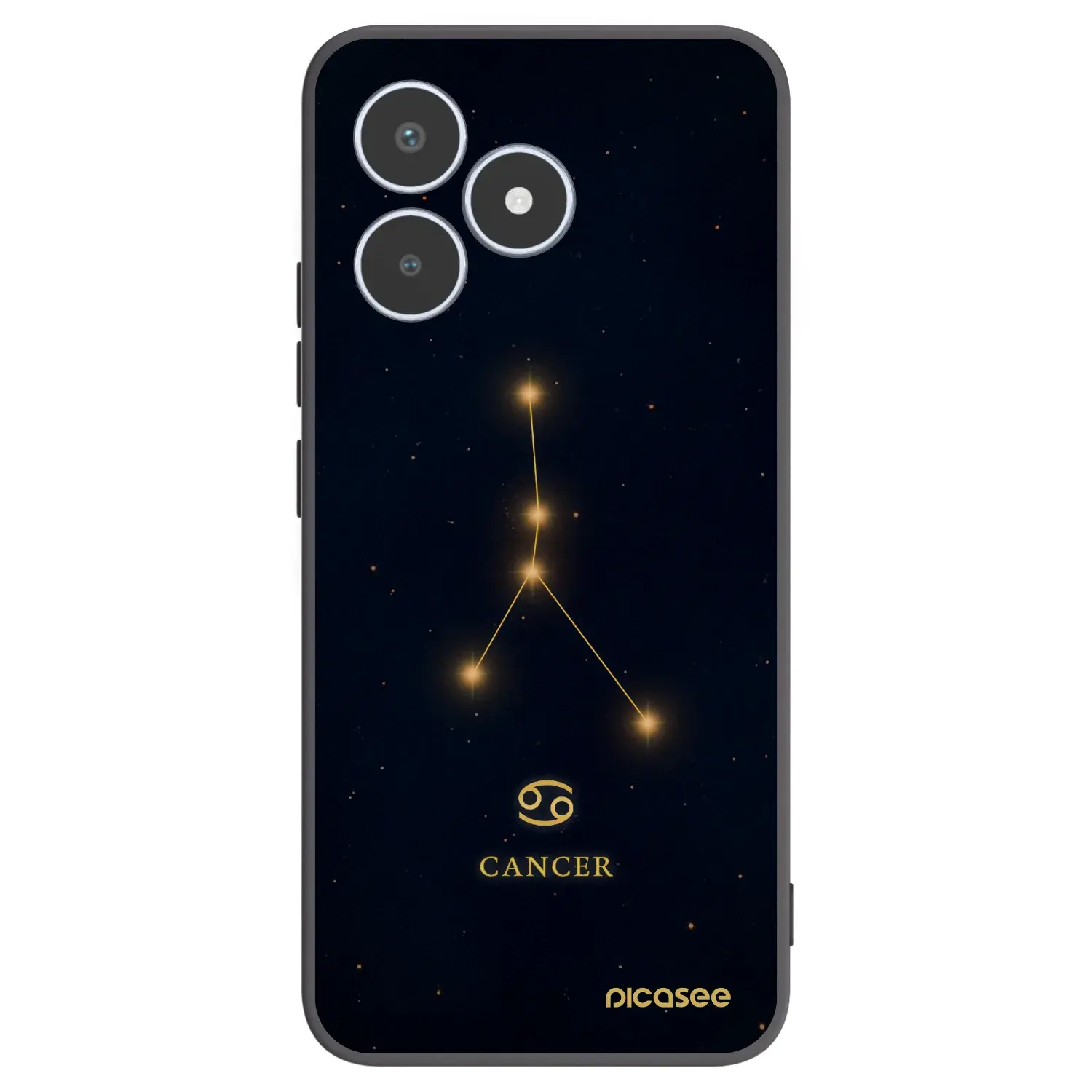 Silikonový černý obal pro Realme C53 - CANCER